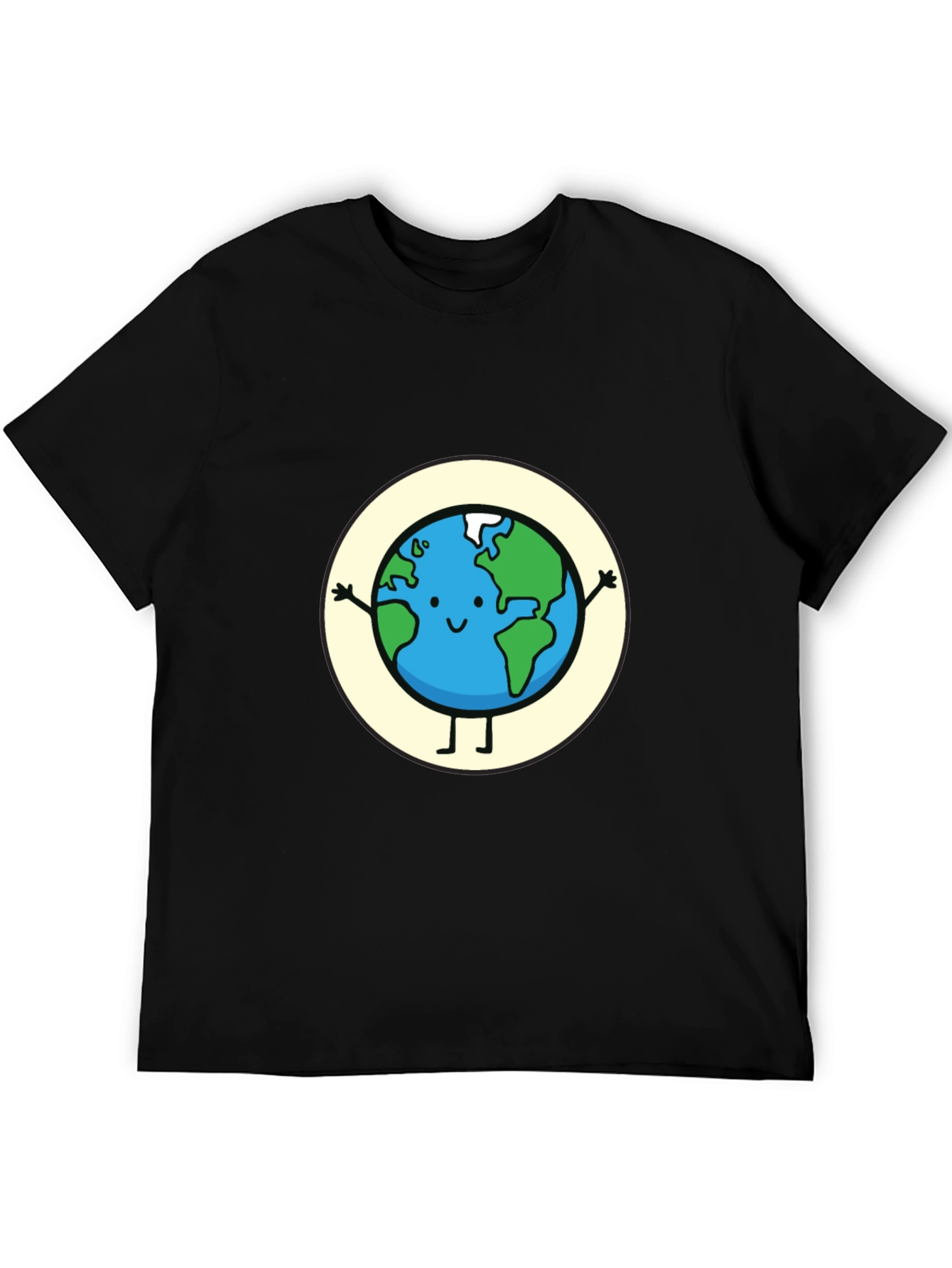 Earth Graphic Tee - Cute Planet T-Shirt