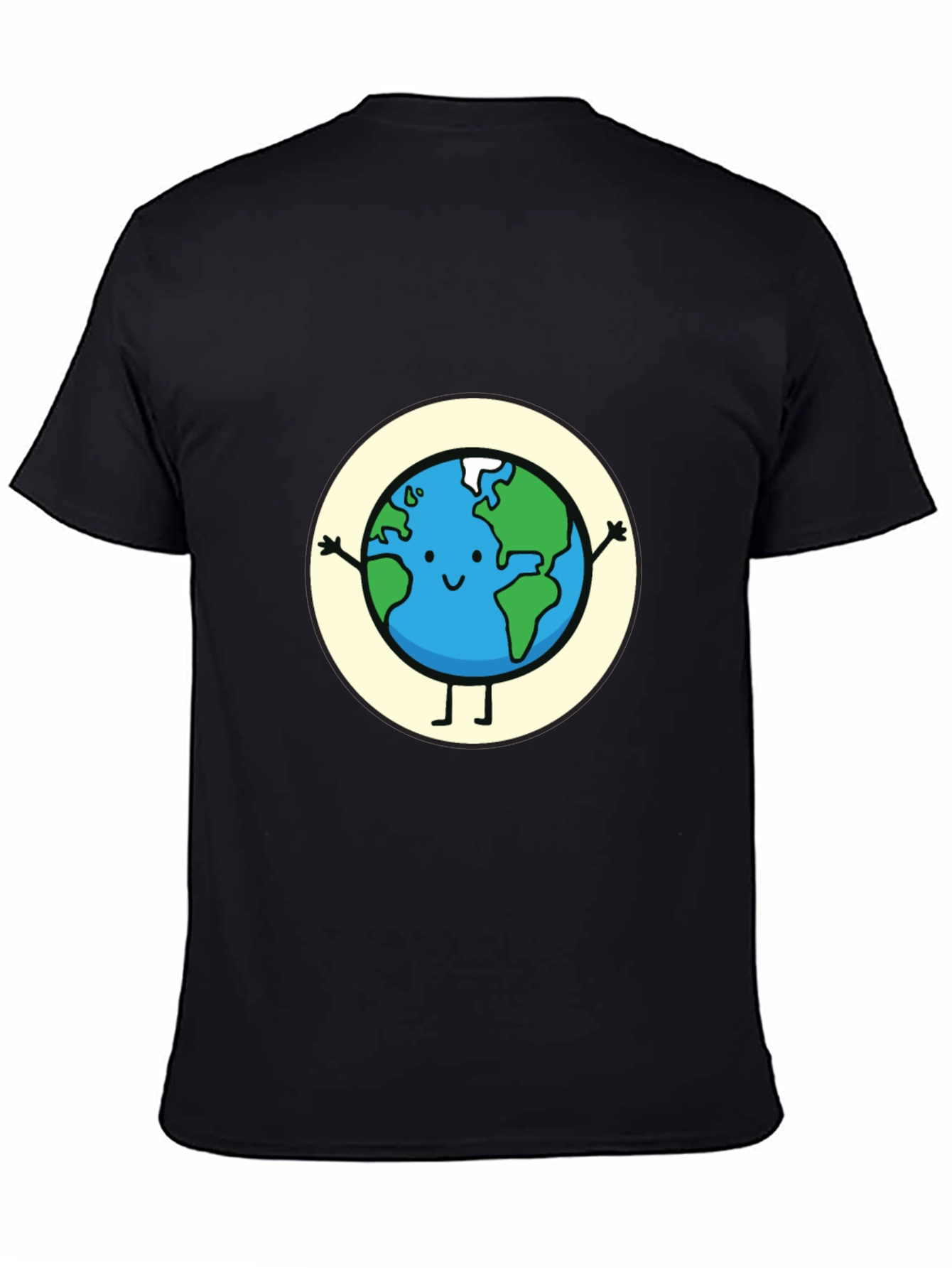 Earth Graphic Tee - Cute Planet T-Shirt