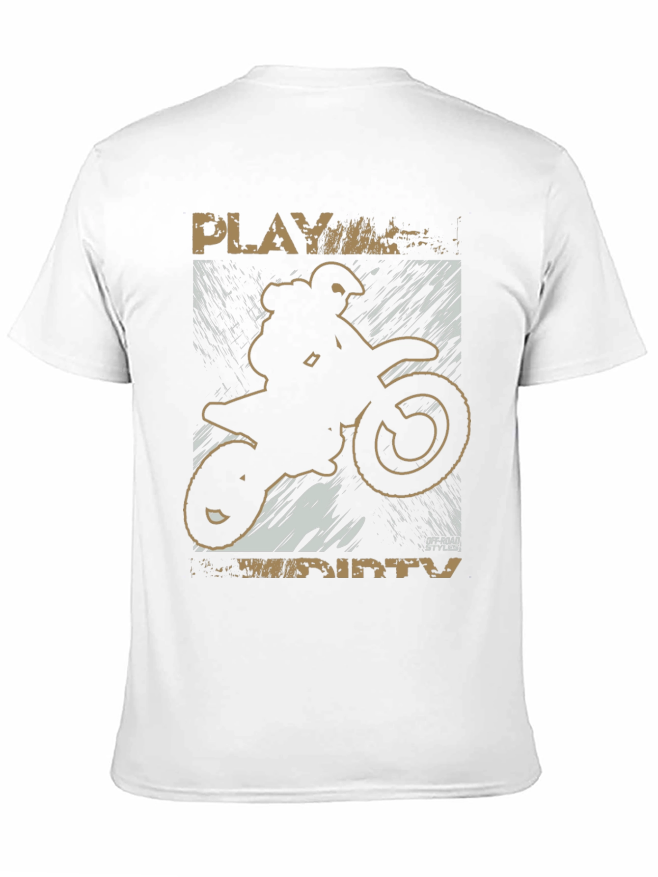 Play Dirty Motocross Graphic Tee - Black