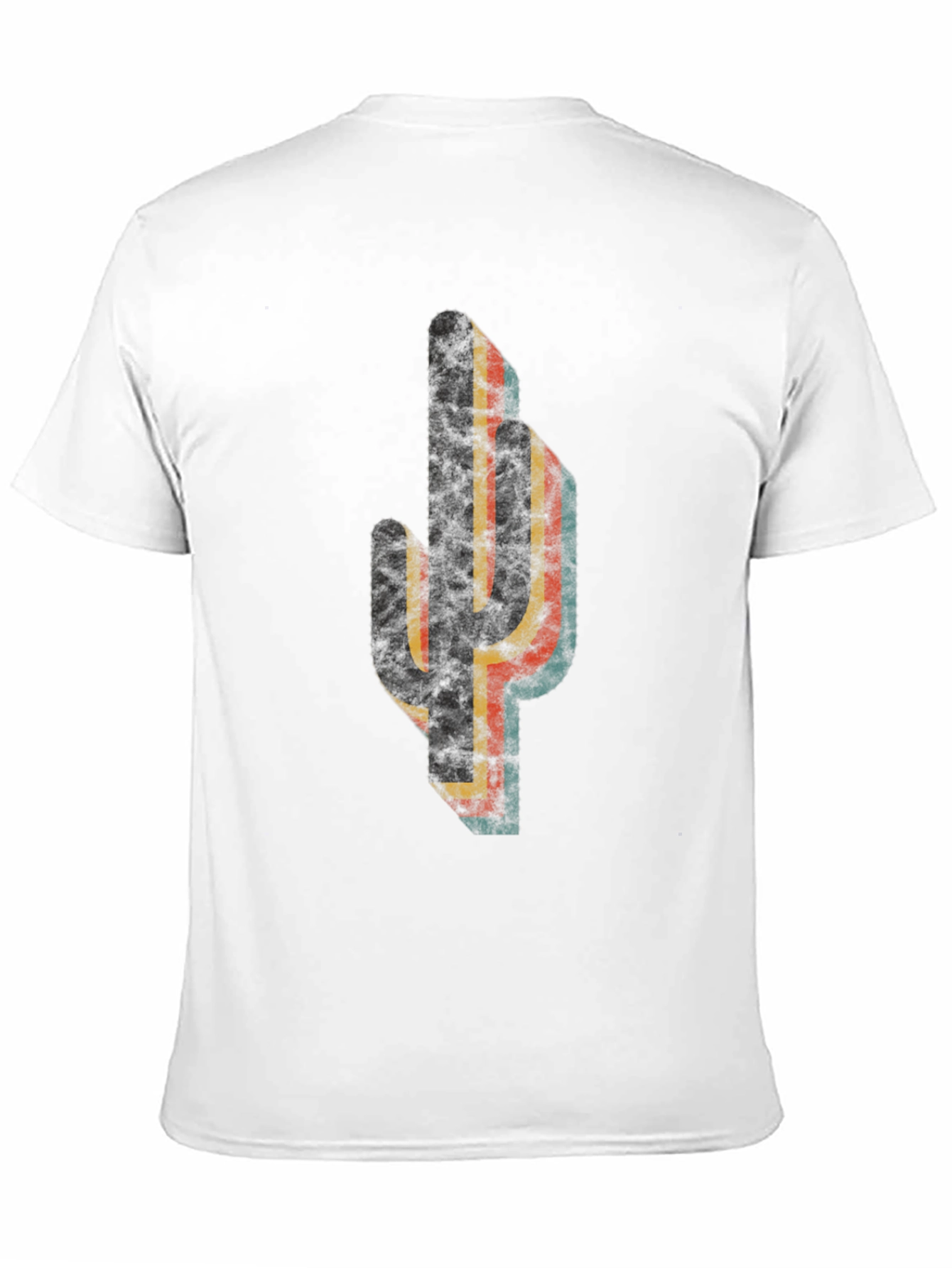 Retro Cactus Graphic Tee - Desert Vibes