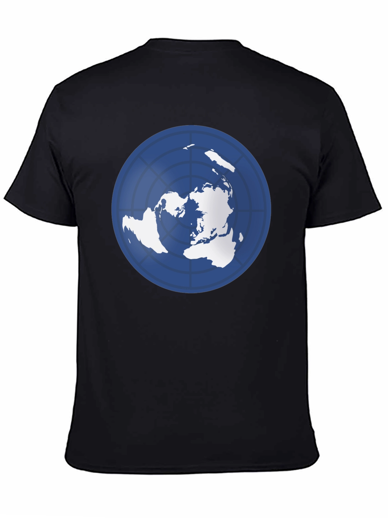 Flat Earth Map T-Shirt - Unique Design
