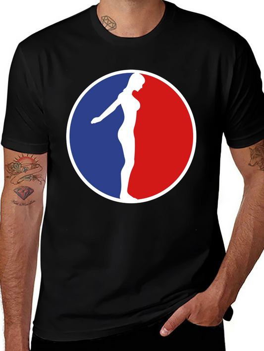 Retro Silhouette T-Shirt - USA Colors