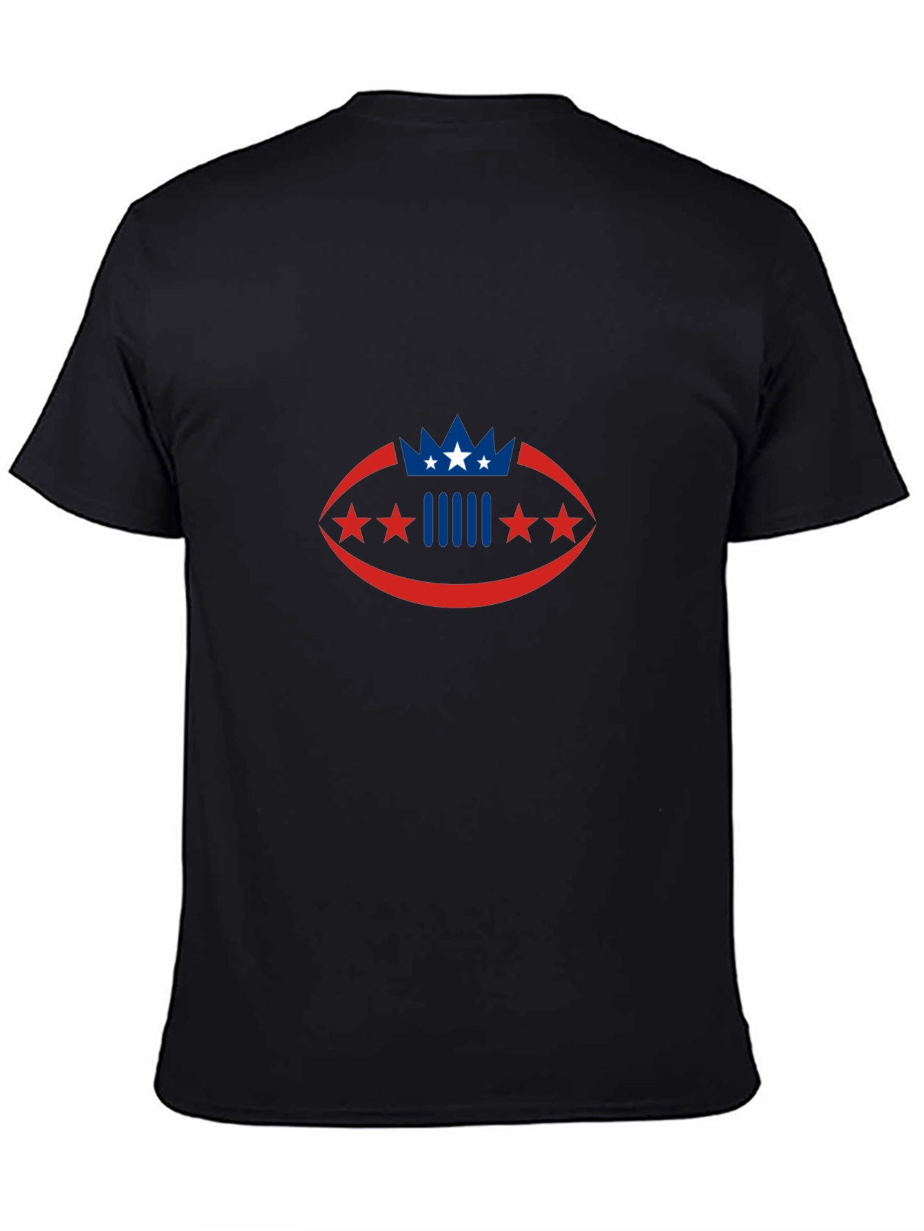 Patriotic Football Graphic T-Shirt