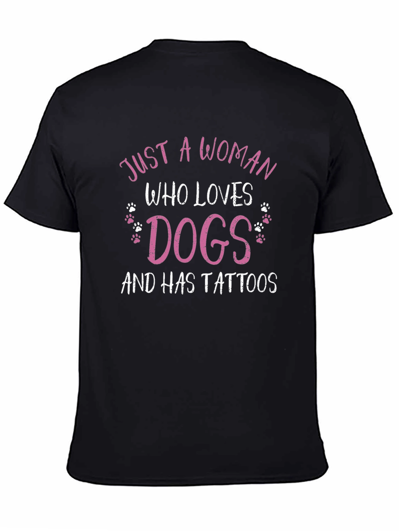 Dog Lover Tattoo T-Shirt - Womens Graphic Tee