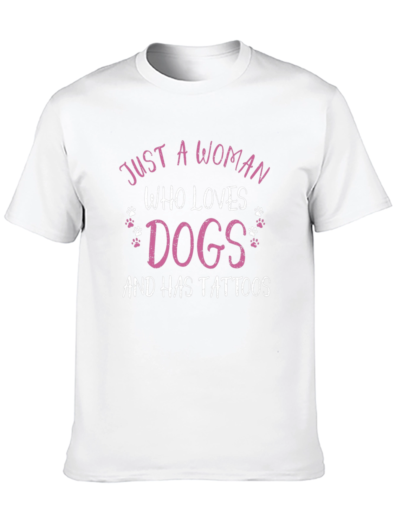 Dog Lover Tattoo T-Shirt - Womens Graphic Tee
