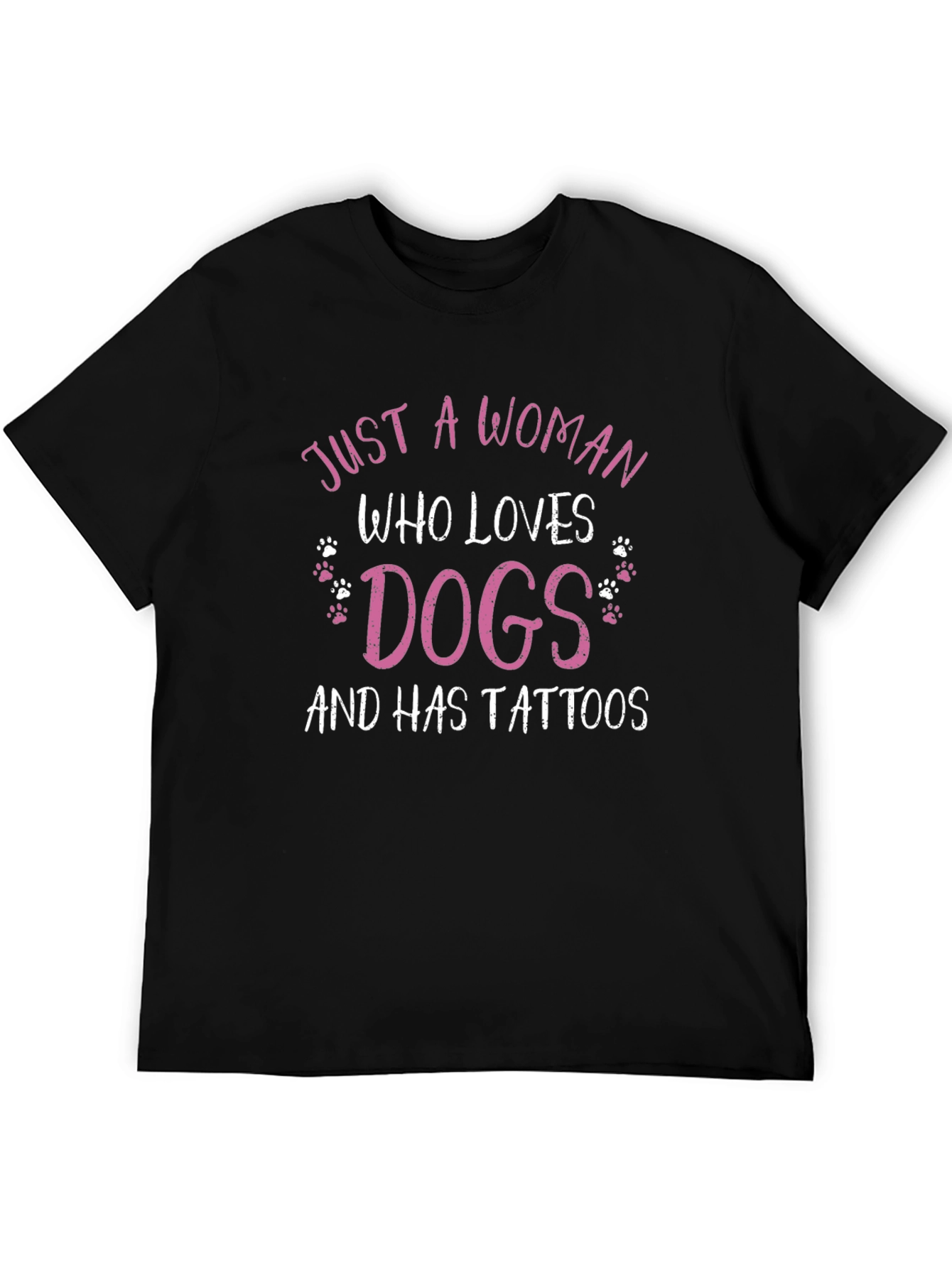 Dog Lover Tattoo T-Shirt - Womens Graphic Tee
