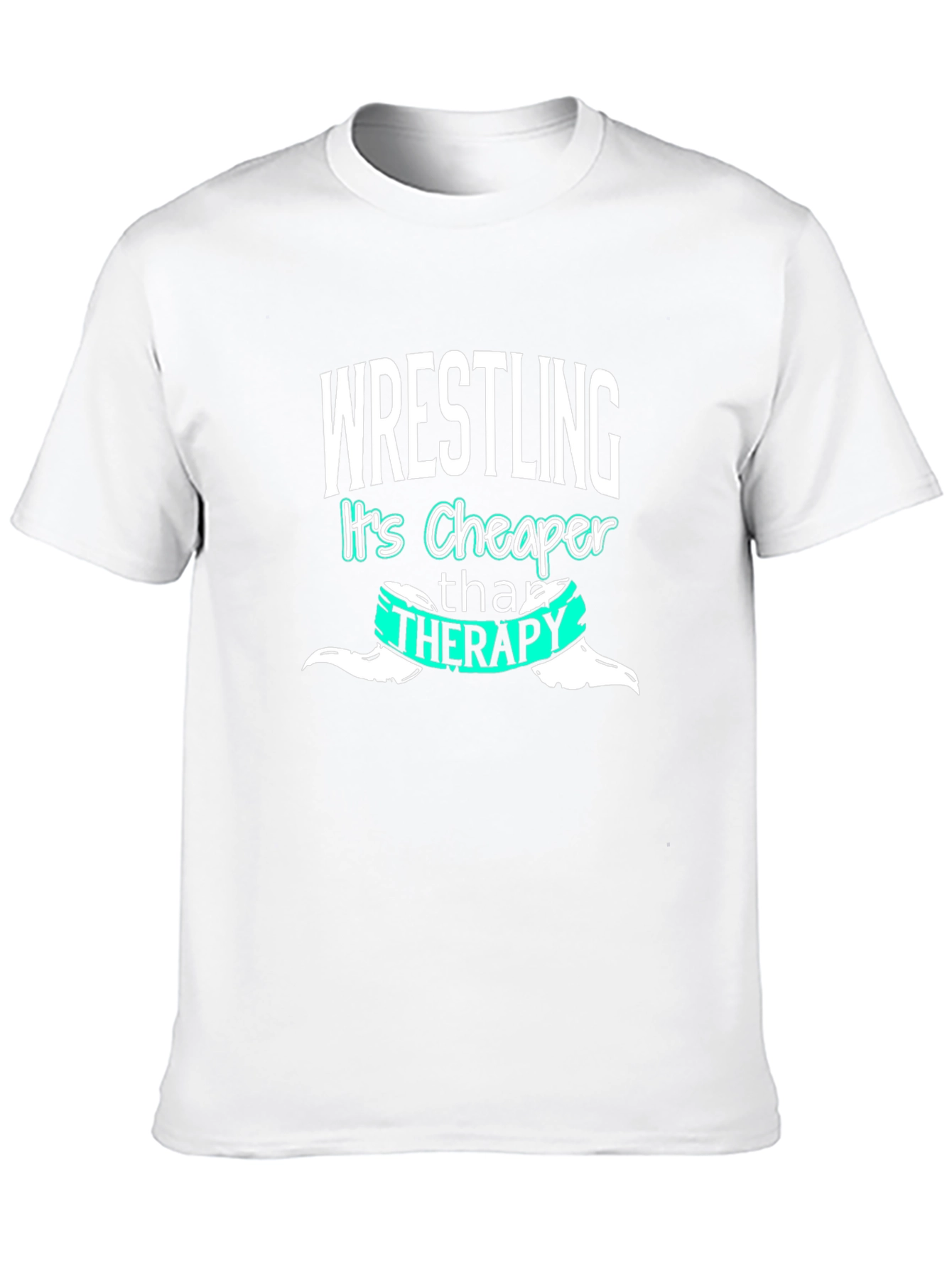 Wrestling Cheaper Than Therapy Graphic Tee