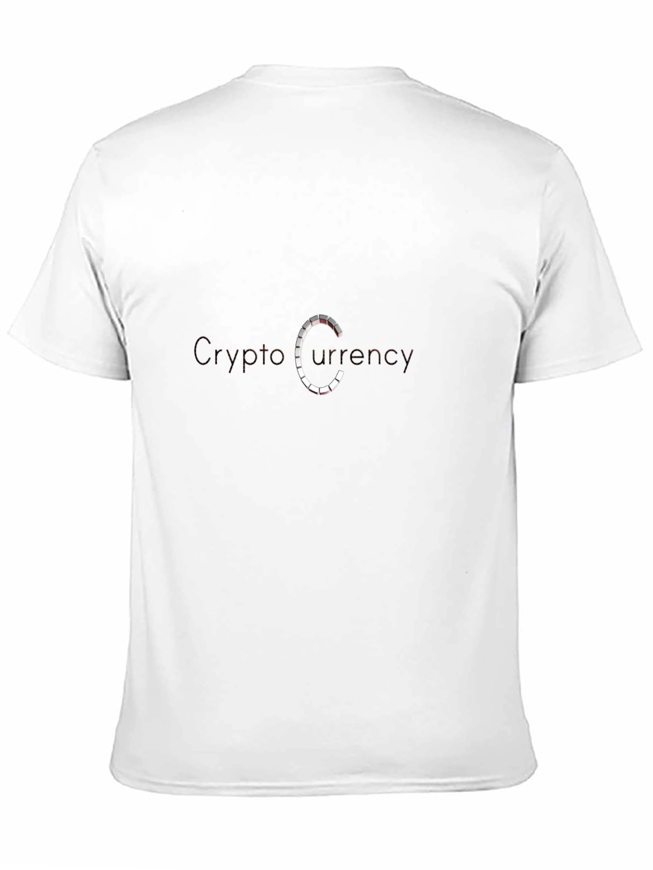 Crypto Currency Design T-Shirt - Black Comfortable Fit