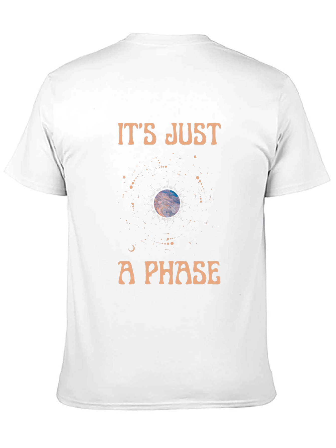 Its Just a Phase Graphic Tee - Black