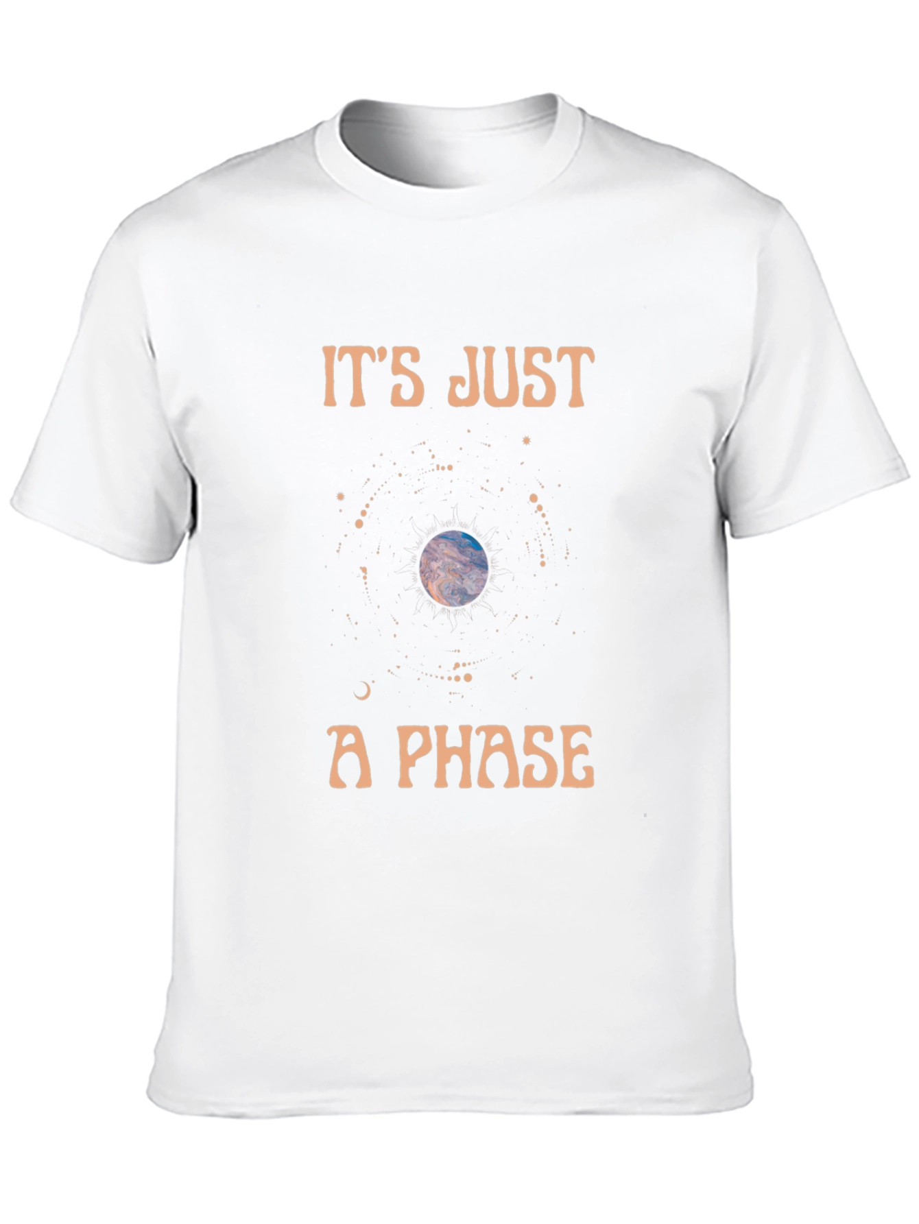 Its Just a Phase Graphic Tee - Black
