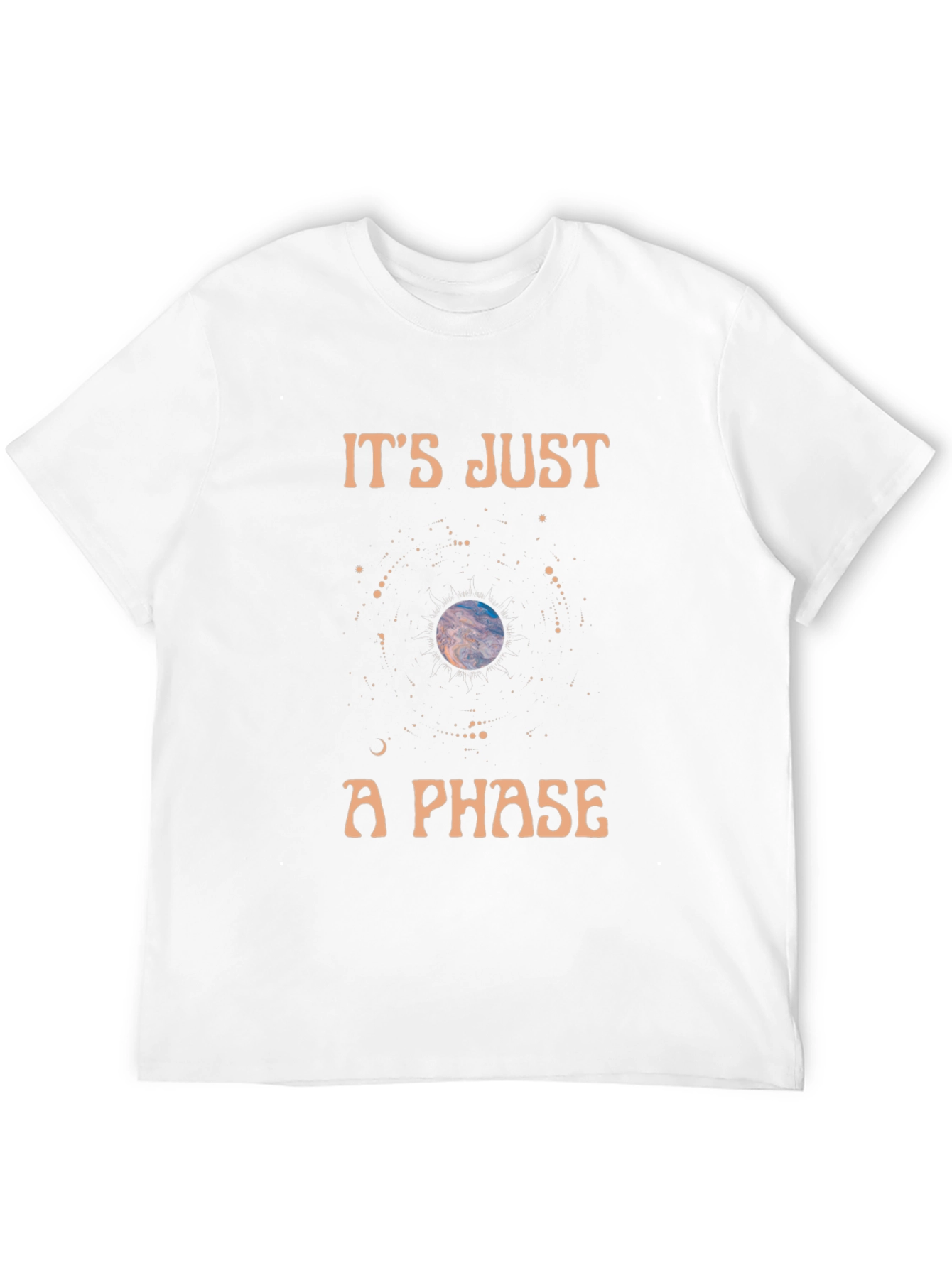 Its Just a Phase Graphic Tee - Black