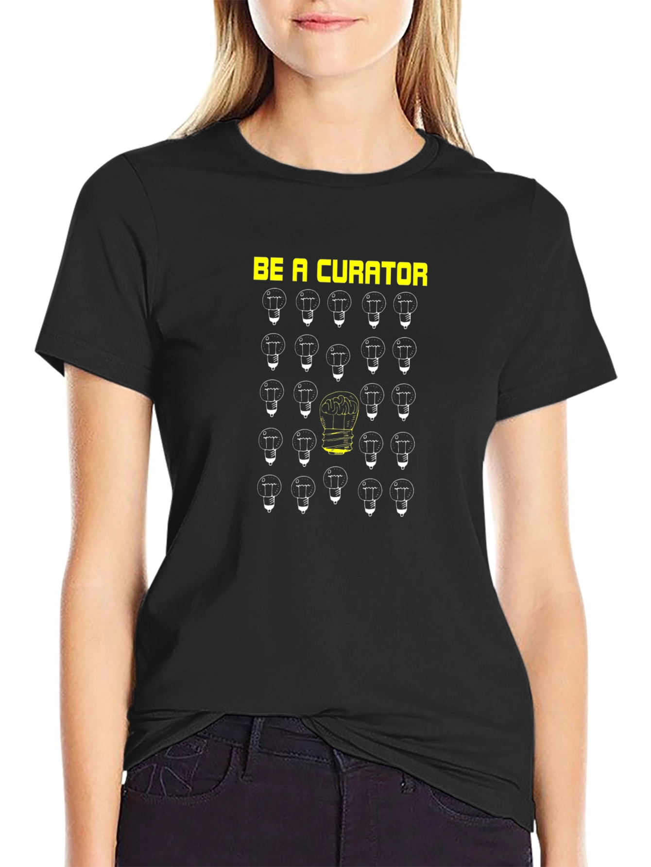 Be A Curator T-Shirt - Creative Design