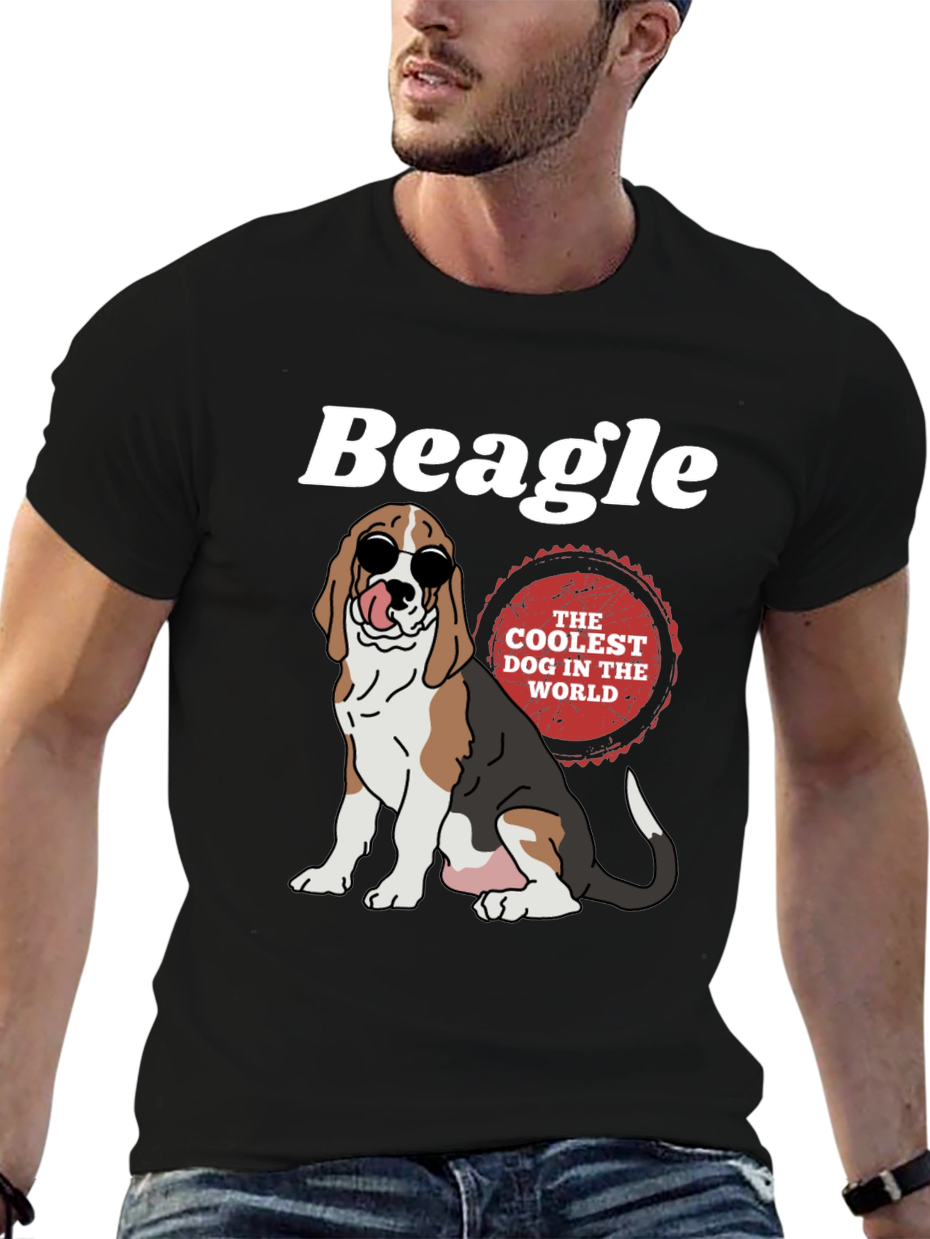 Cool Beagle Dog T-Shirt - Pet Lover Tee