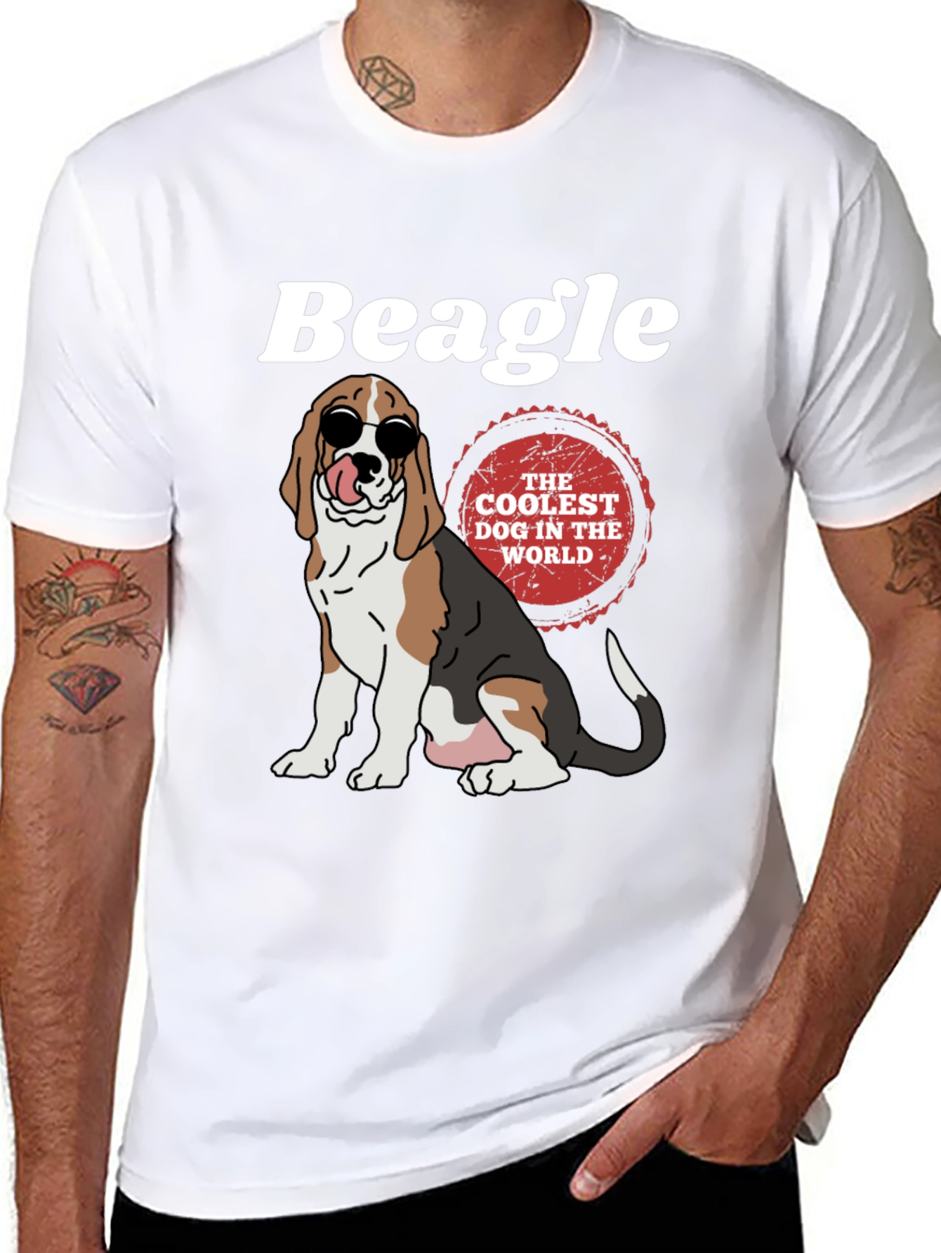Cool Beagle Dog T-Shirt - Pet Lover Tee
