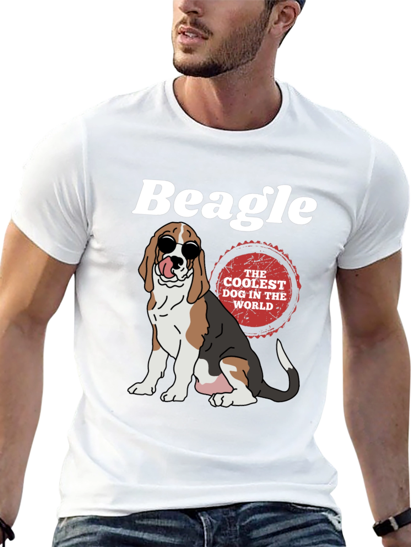 Cool Beagle Dog T-Shirt - Pet Lover Tee
