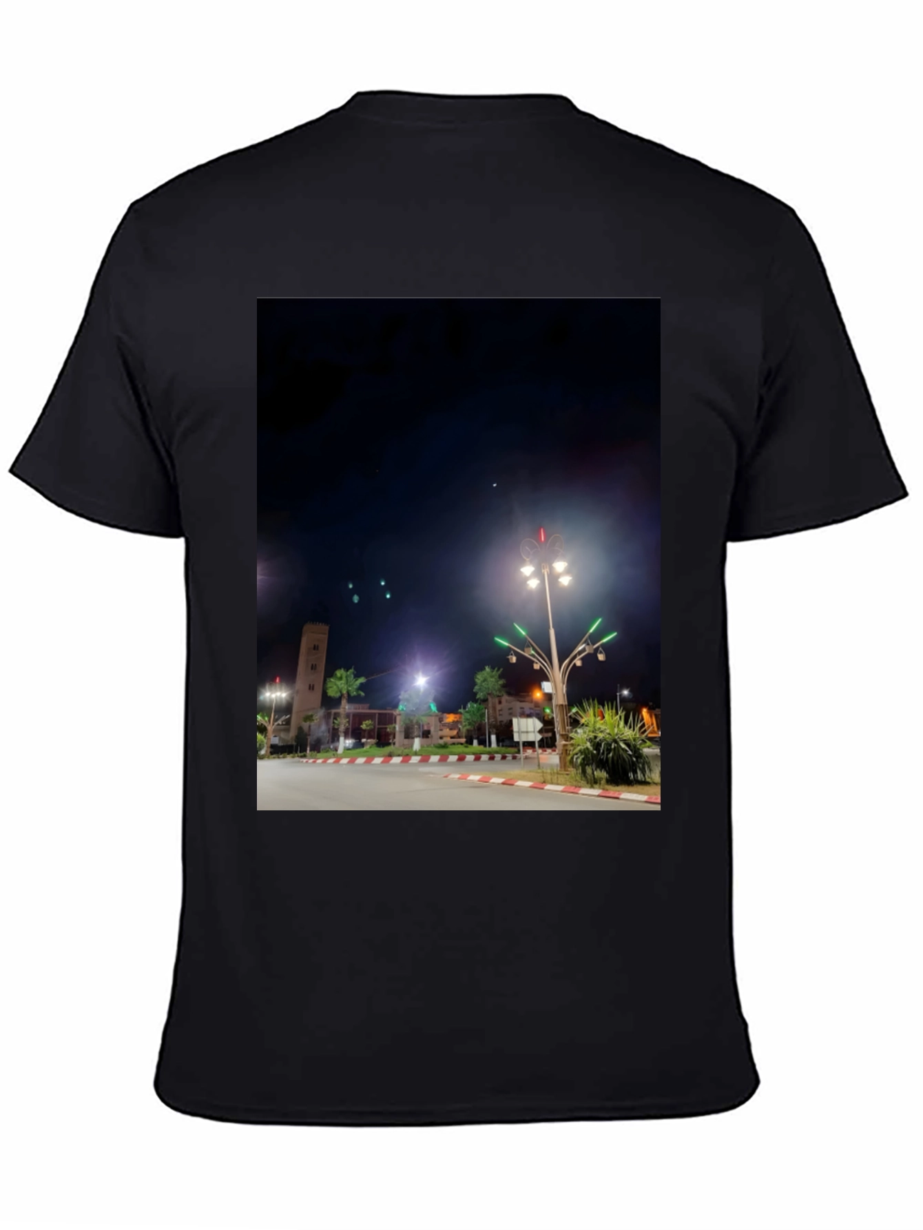 Nightscape Tee: City Lights Design