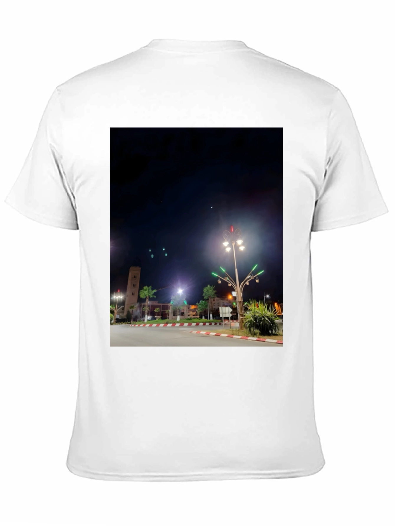 Nightscape Tee: City Lights Design