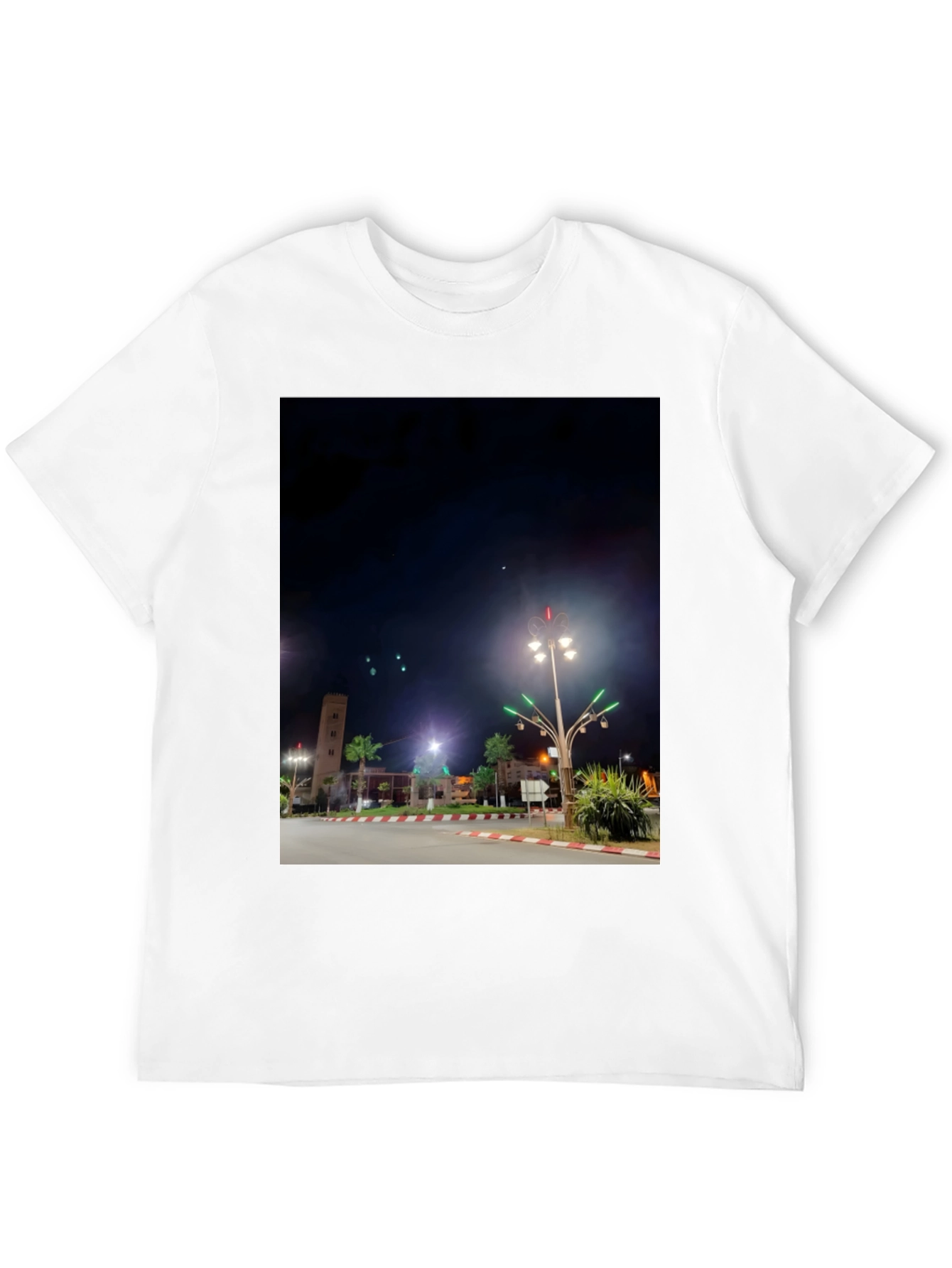 Nightscape Tee: City Lights Design
