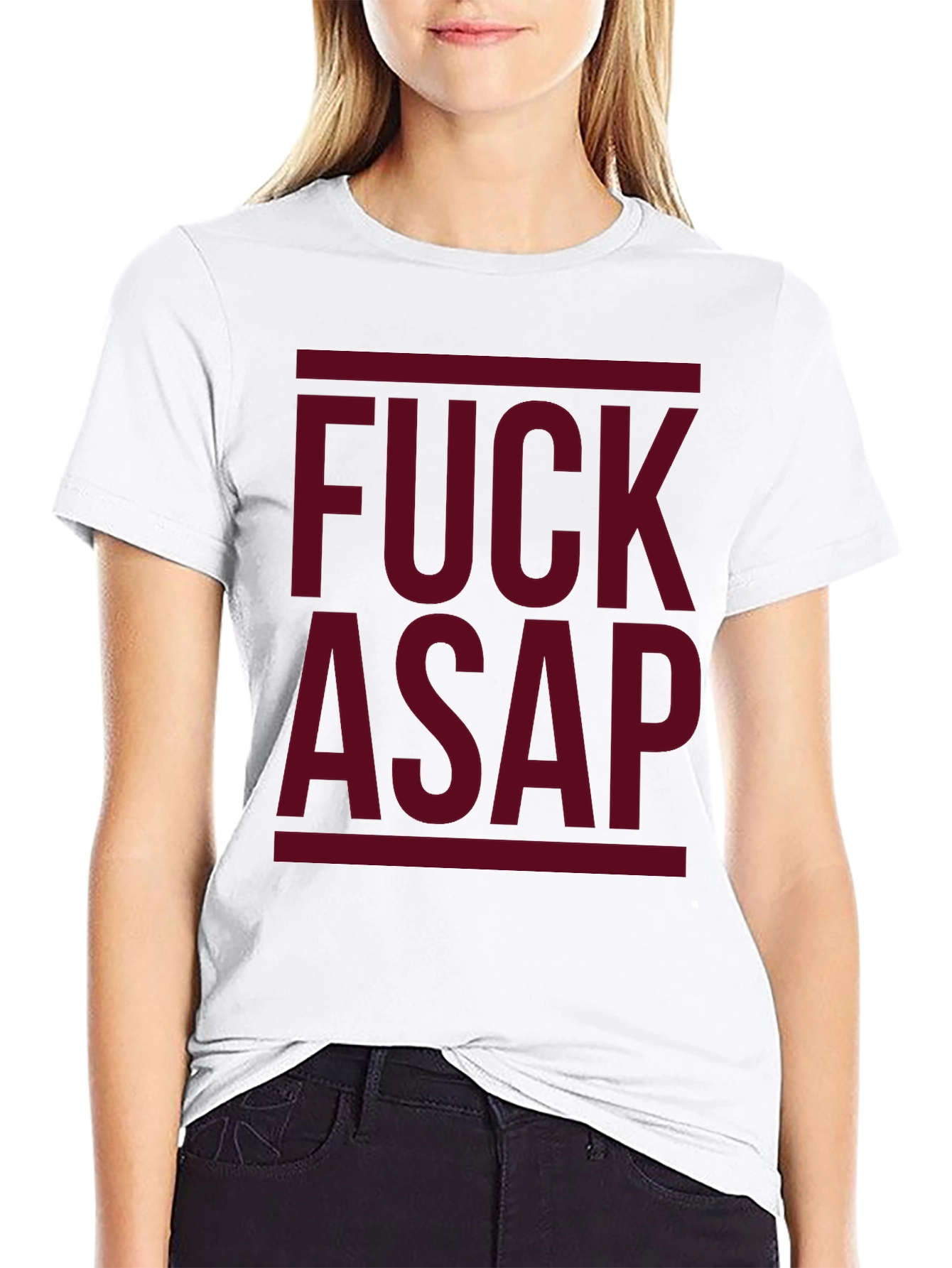 F*ck ASAP Graphic T-Shirt - Bold Statement Tee