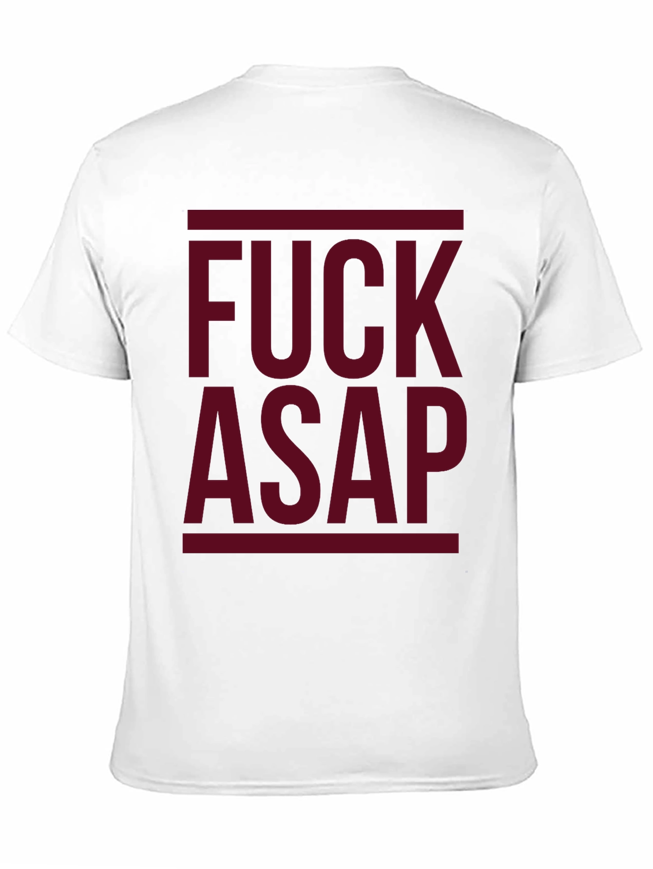 F*ck ASAP Graphic T-Shirt - Bold Statement Tee