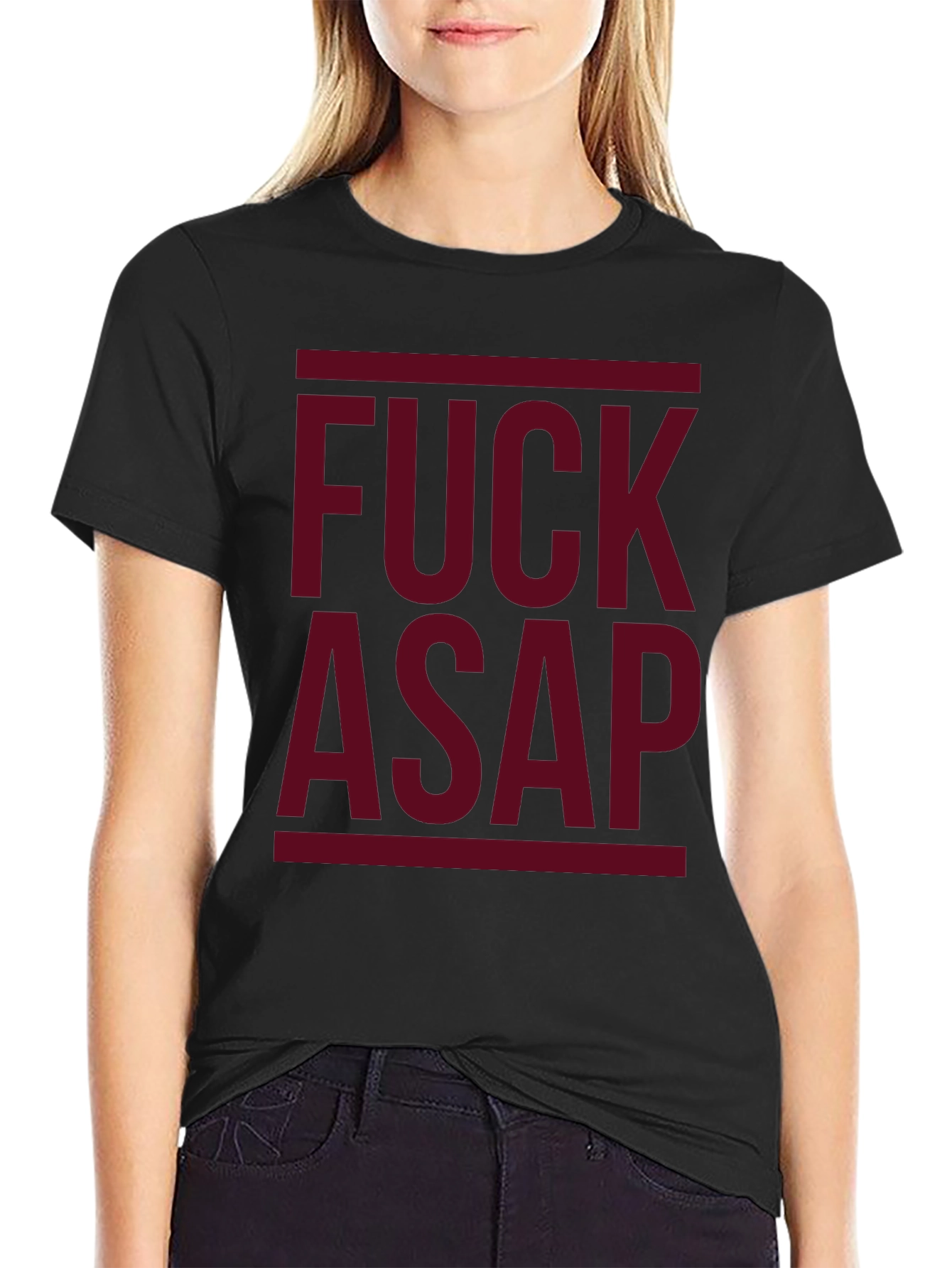 F*ck ASAP Graphic T-Shirt - Bold Statement Tee