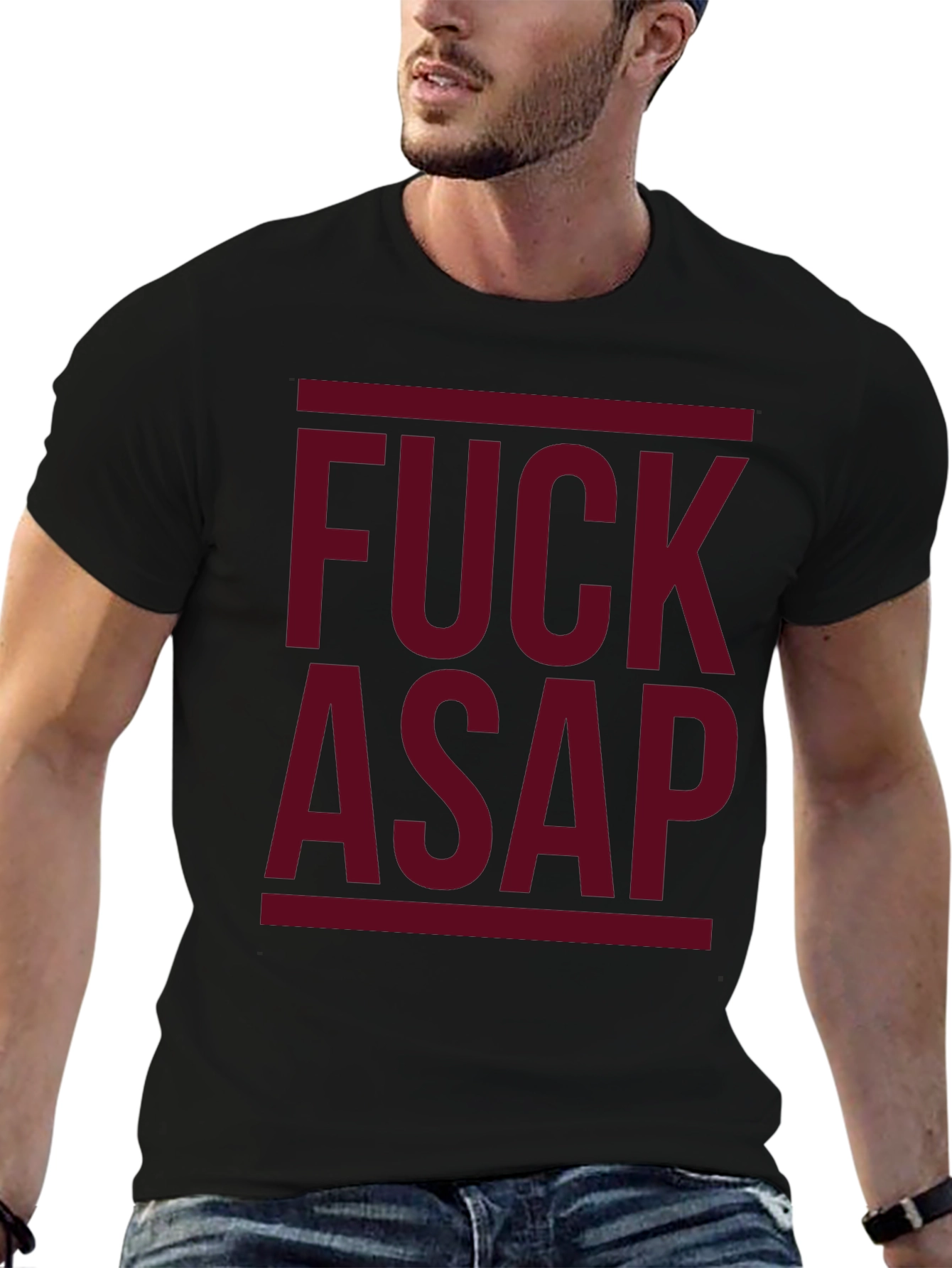 F*ck ASAP Graphic T-Shirt - Bold Statement Tee