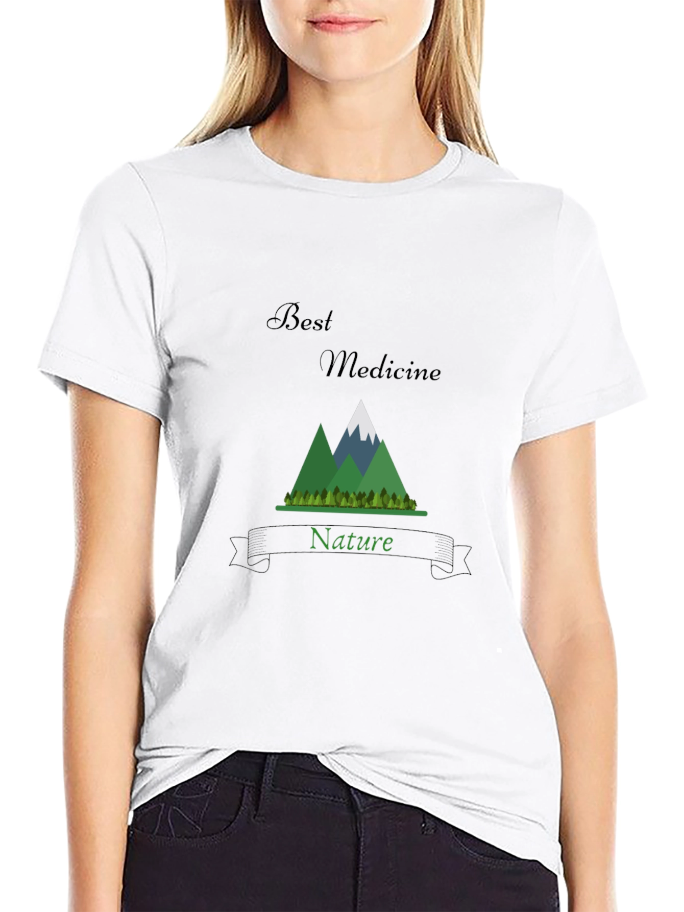 Best Medicine Nature Graphic T-Shirt
