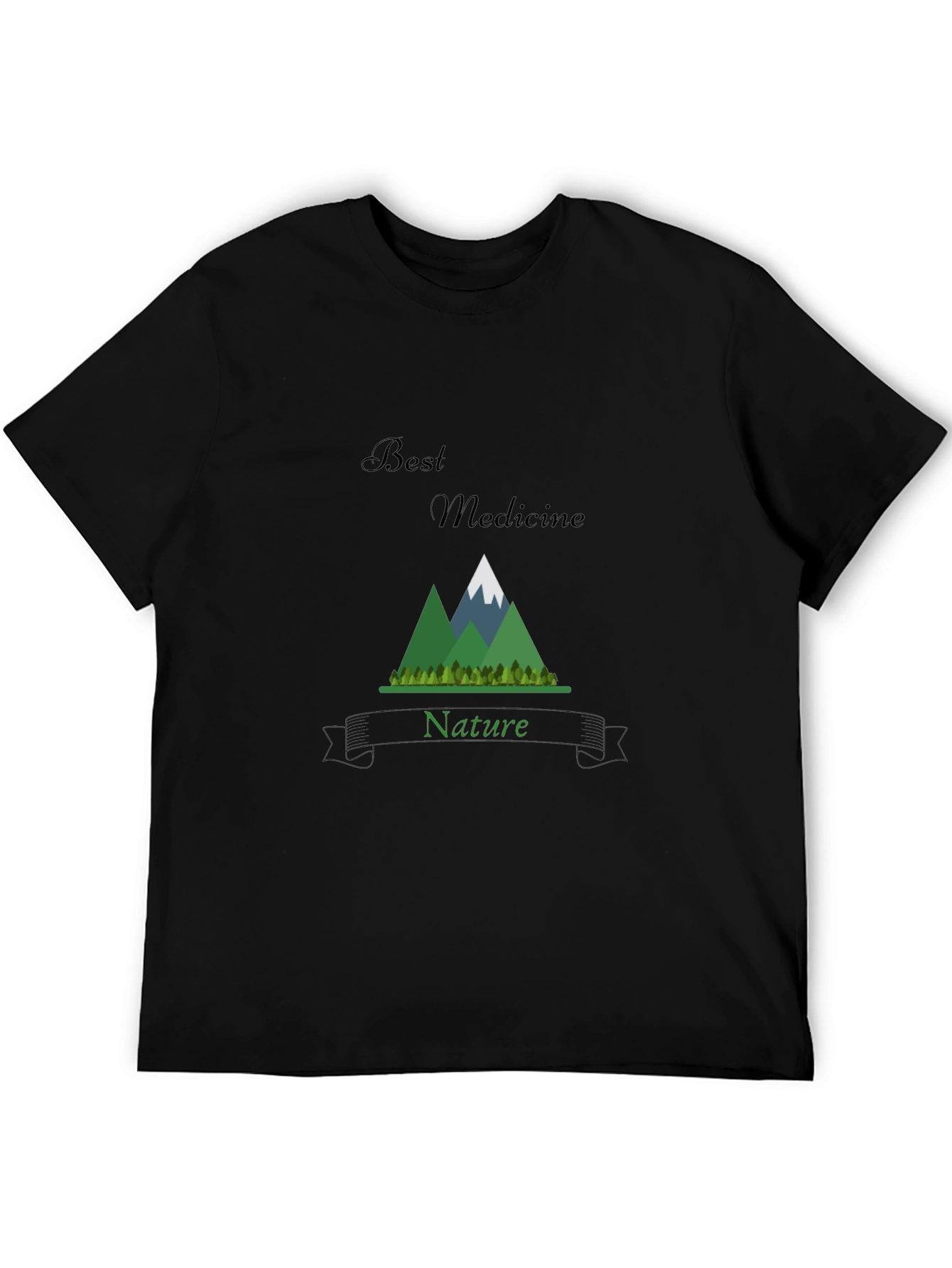 Best Medicine Nature Graphic T-Shirt