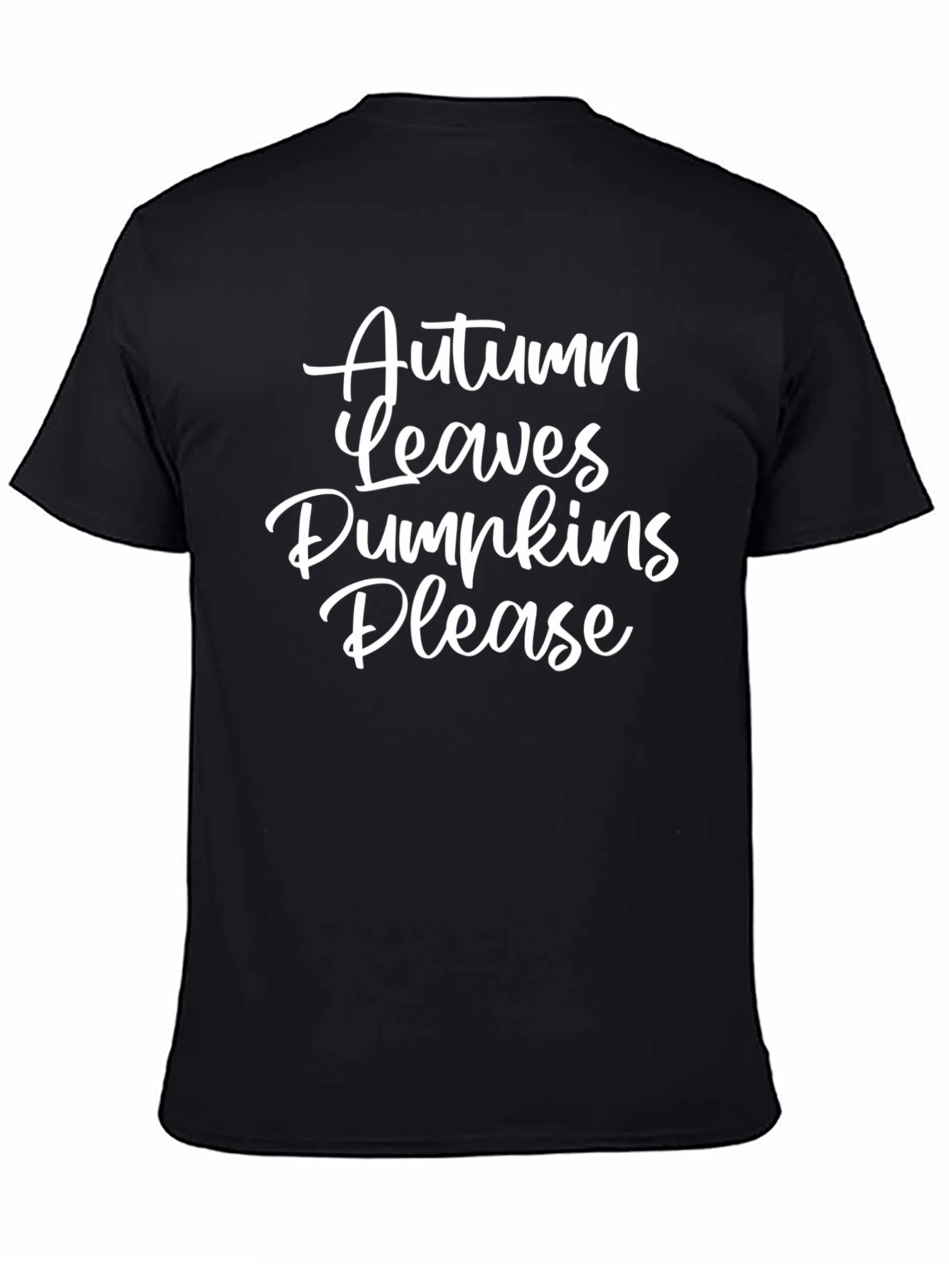 Autumn Leaves Pumpkins Please T-Shirt