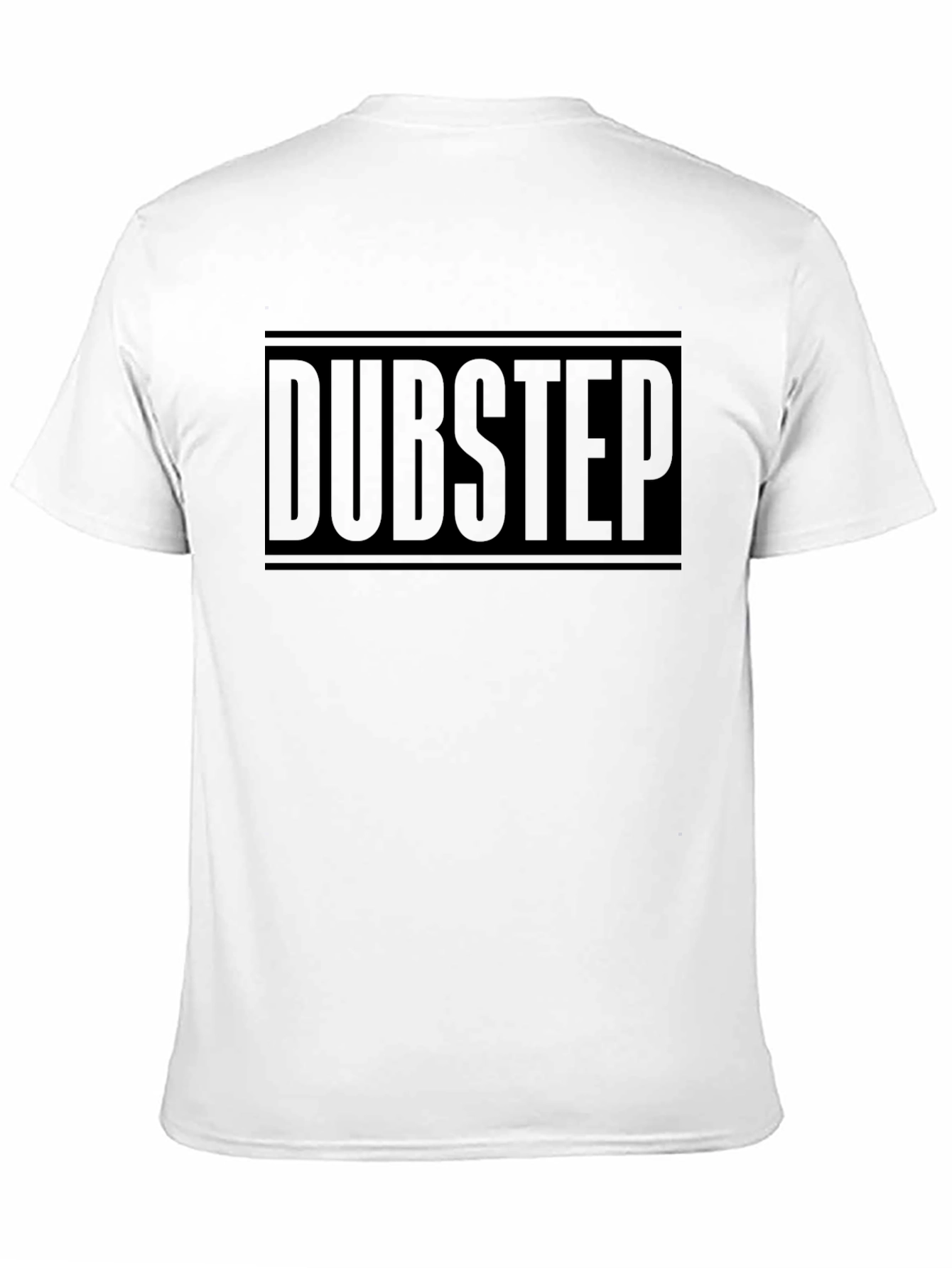 Dubstep Black Graphic Tee - Music Lover Shirt