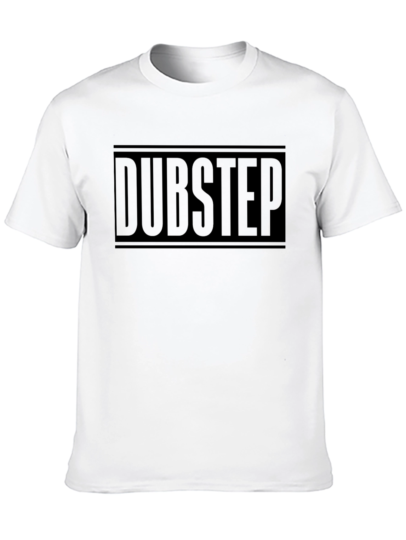 Dubstep Black Graphic Tee - Music Lover Shirt