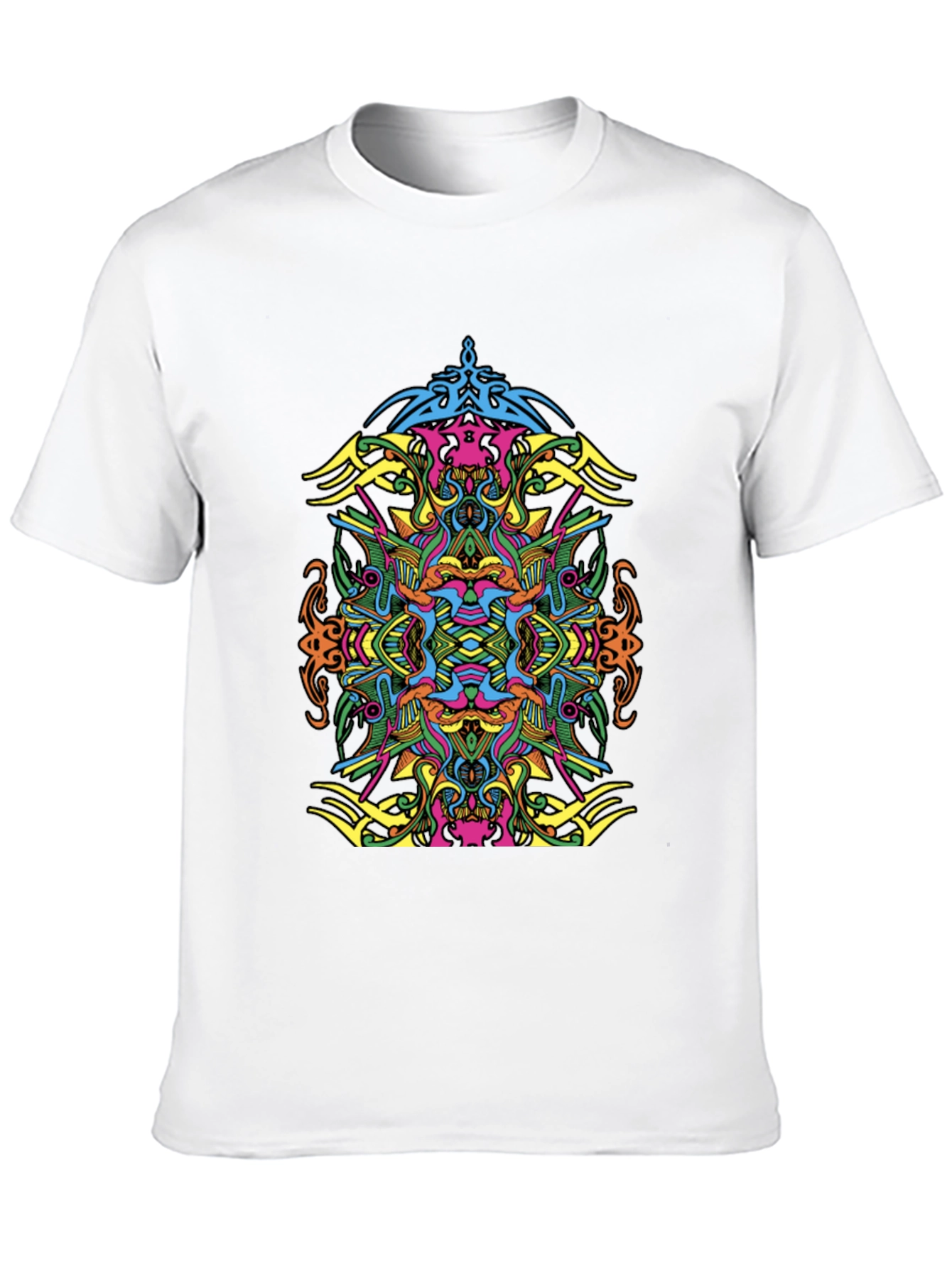 Psychedelic Art Black T-Shirt