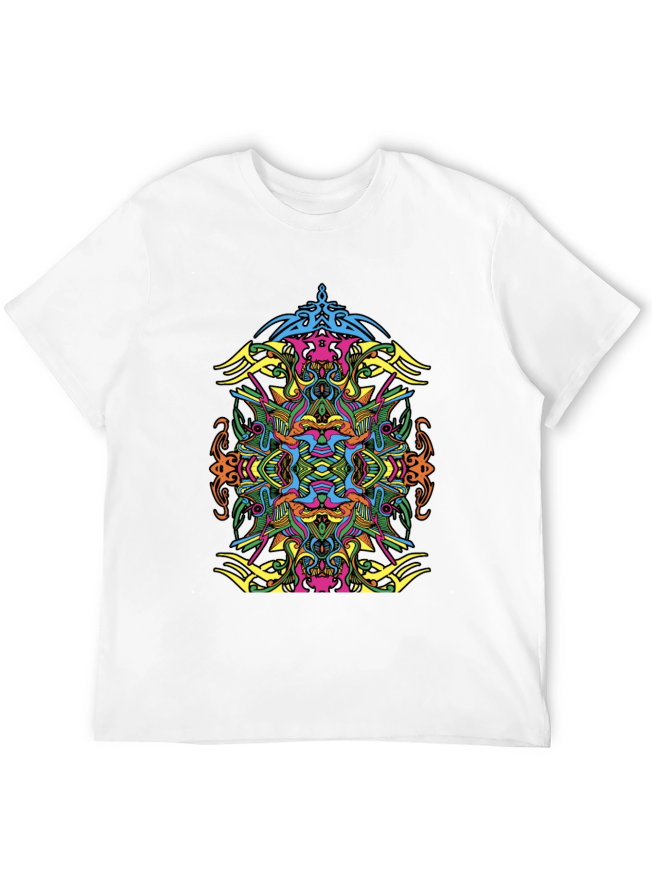 Psychedelic Art Black T-Shirt
