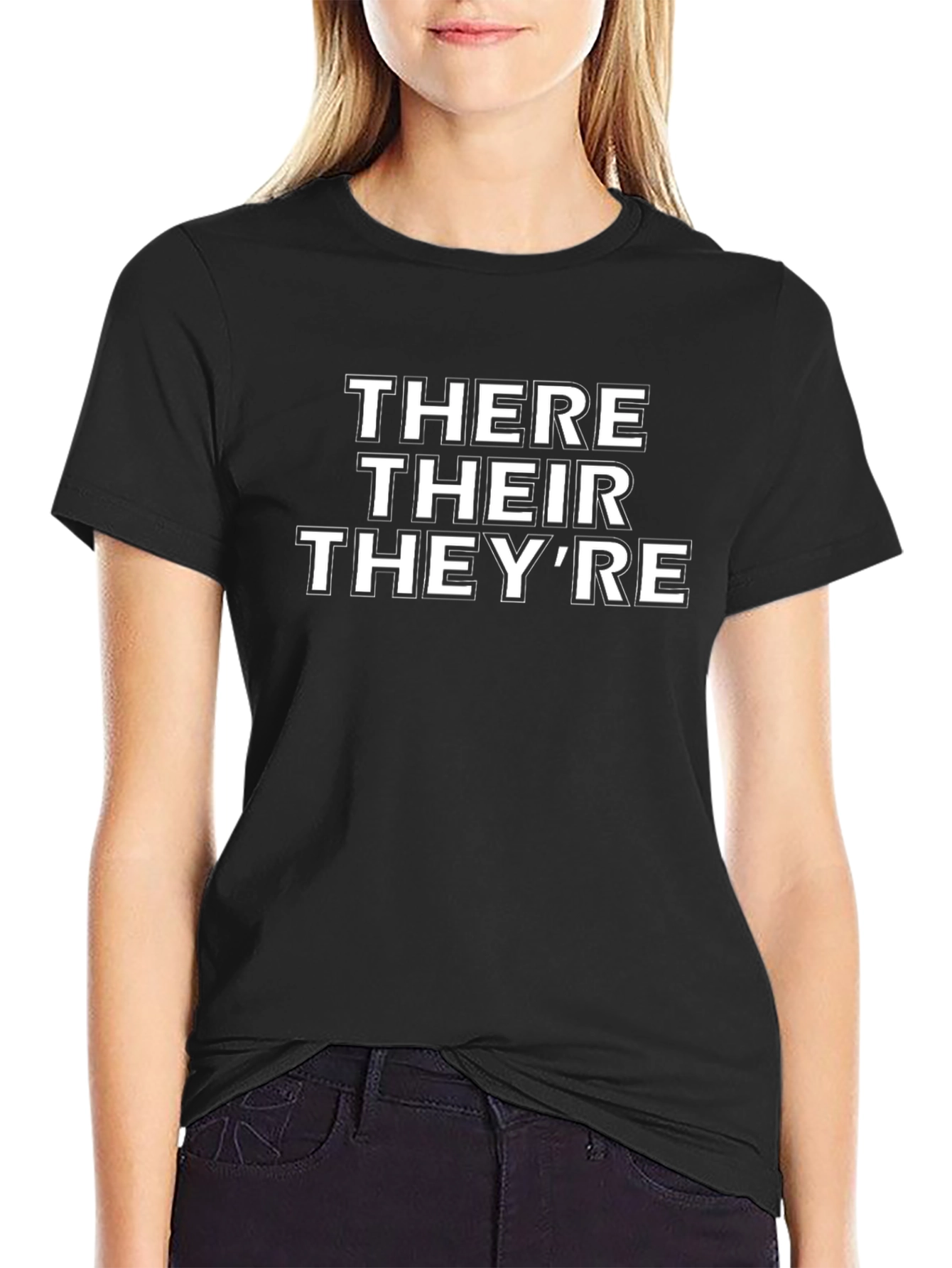 There Their Theyre Grammar T-Shirt