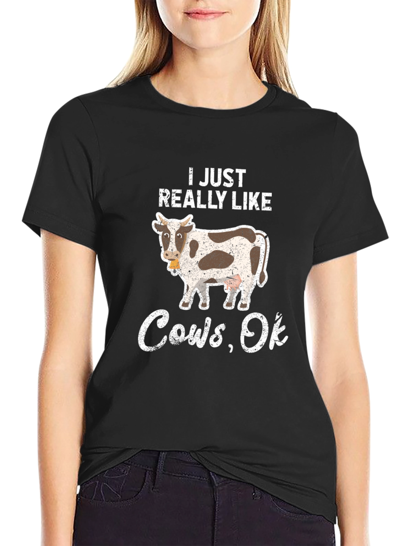 I Just Really Like Cows Ok T-Shirt