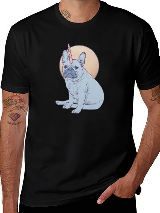 Unicorn French Bulldog Graphic Tee