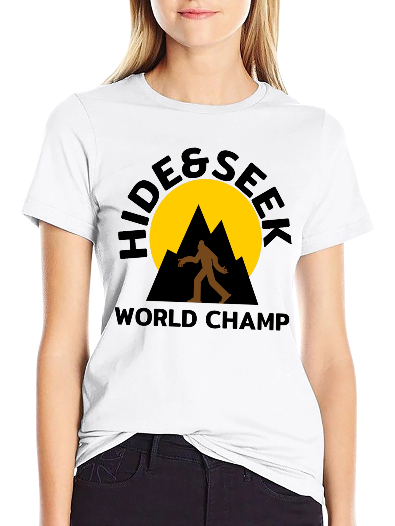 Hide & Seek World Champ Bigfoot T-Shirt