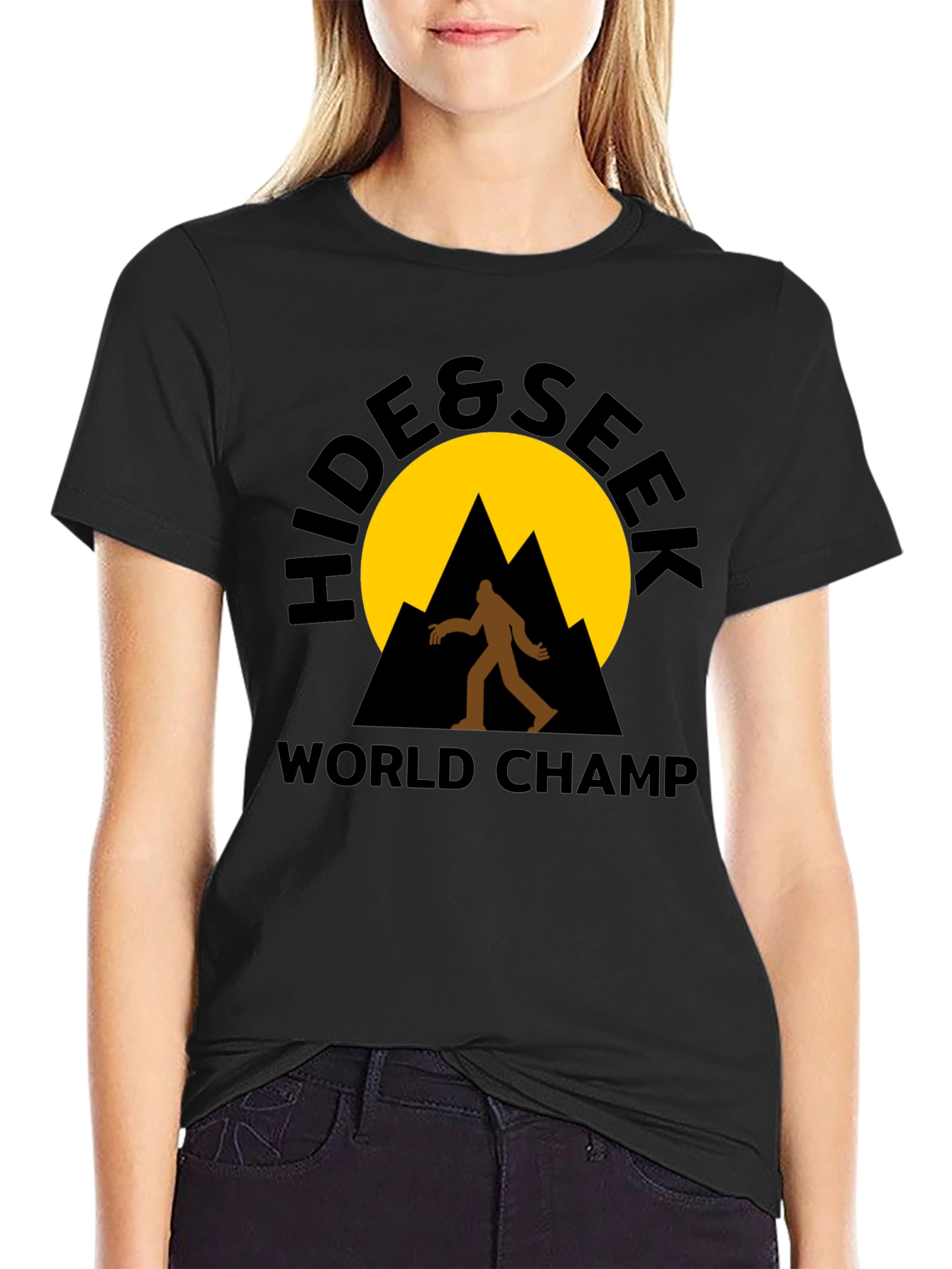 Hide & Seek World Champ Bigfoot T-Shirt