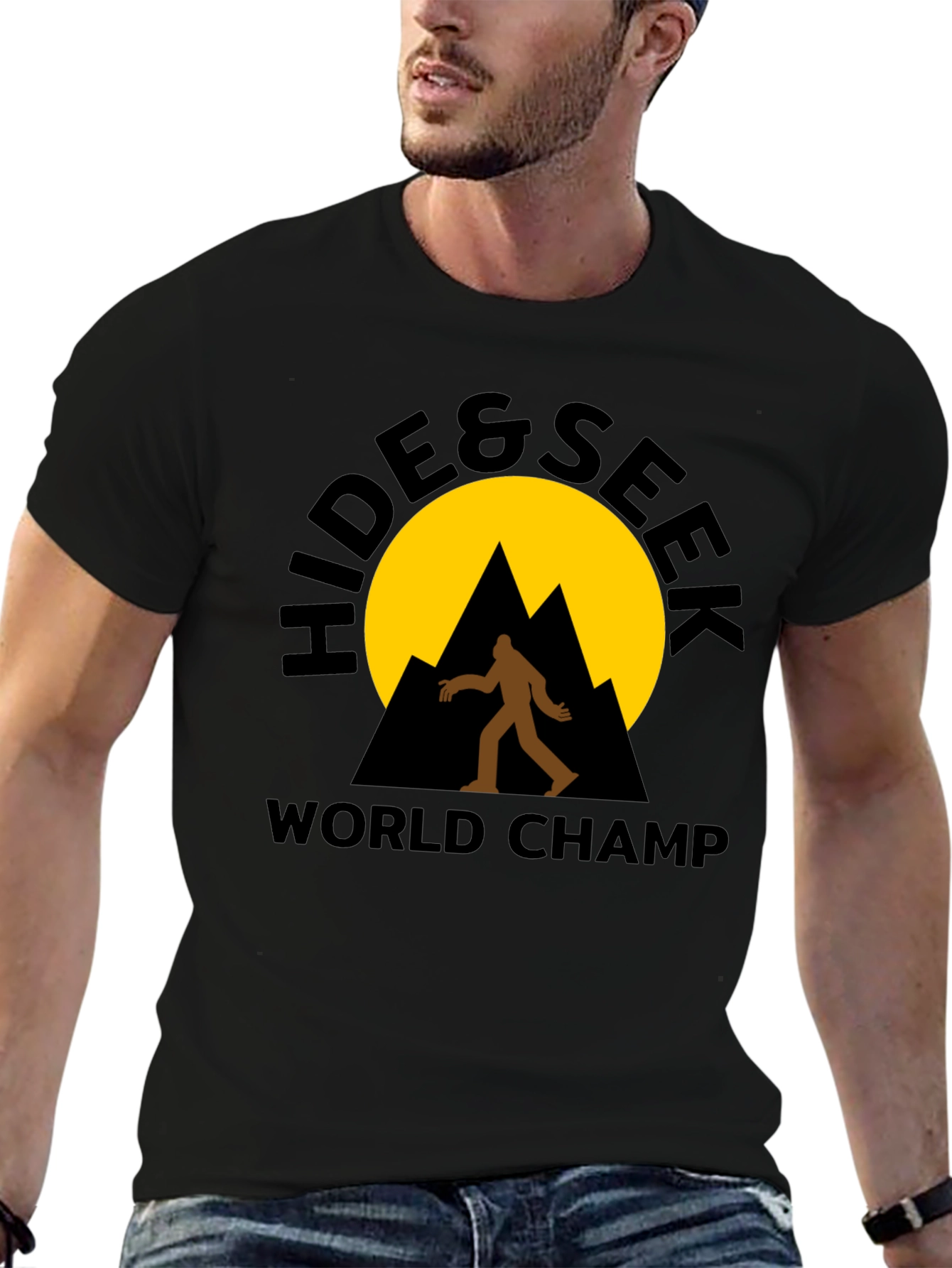 Hide & Seek World Champ Bigfoot T-Shirt