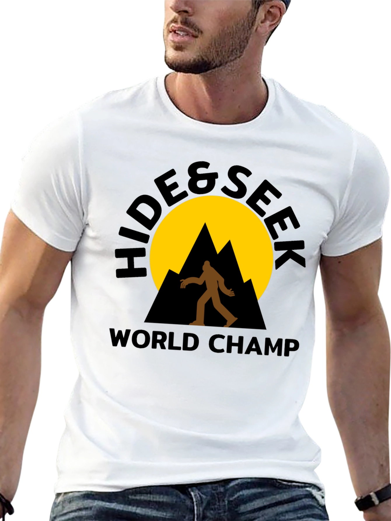 Hide & Seek World Champ Bigfoot T-Shirt