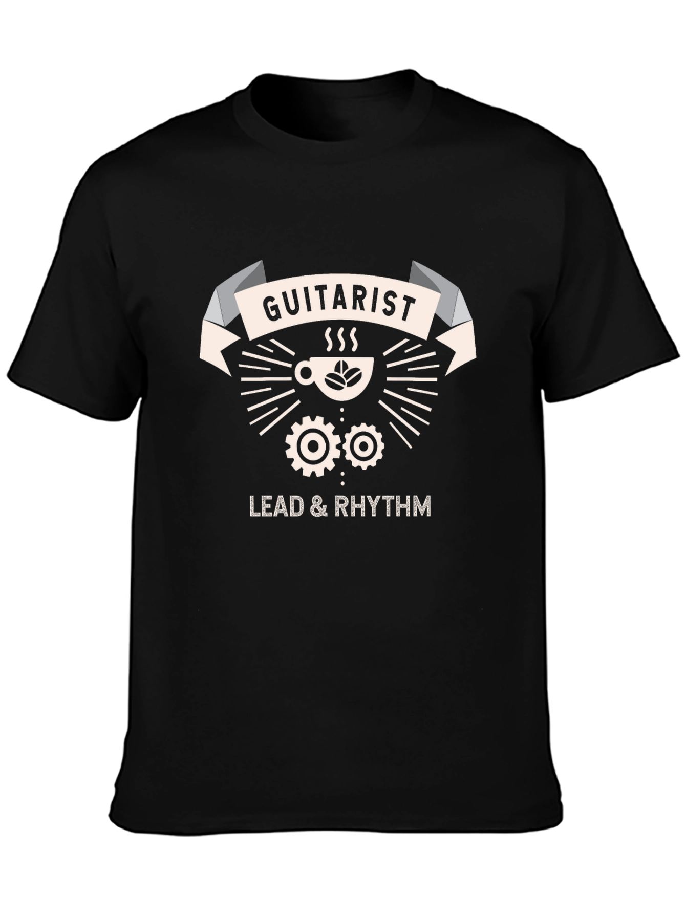Guitarist Lead & Rhythm Coffee T-Shirt