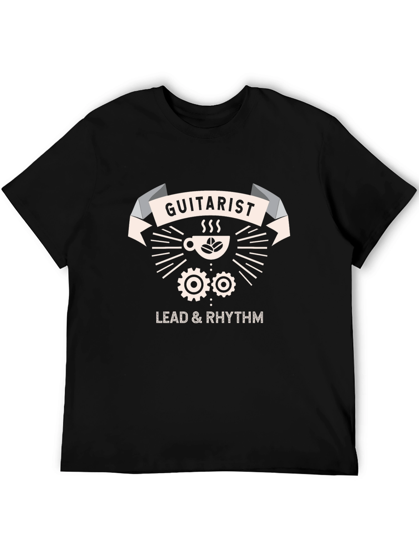 Guitarist Lead & Rhythm Coffee T-Shirt