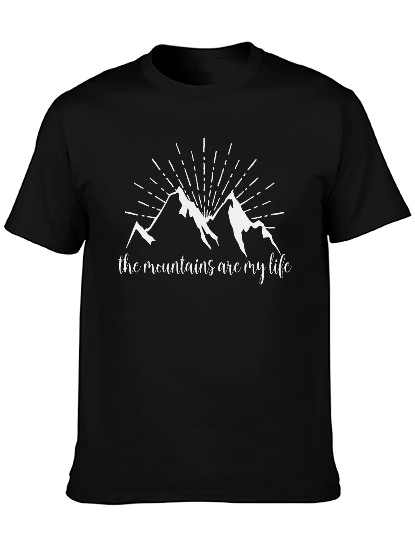Mountains Are My Life Graphic Tee