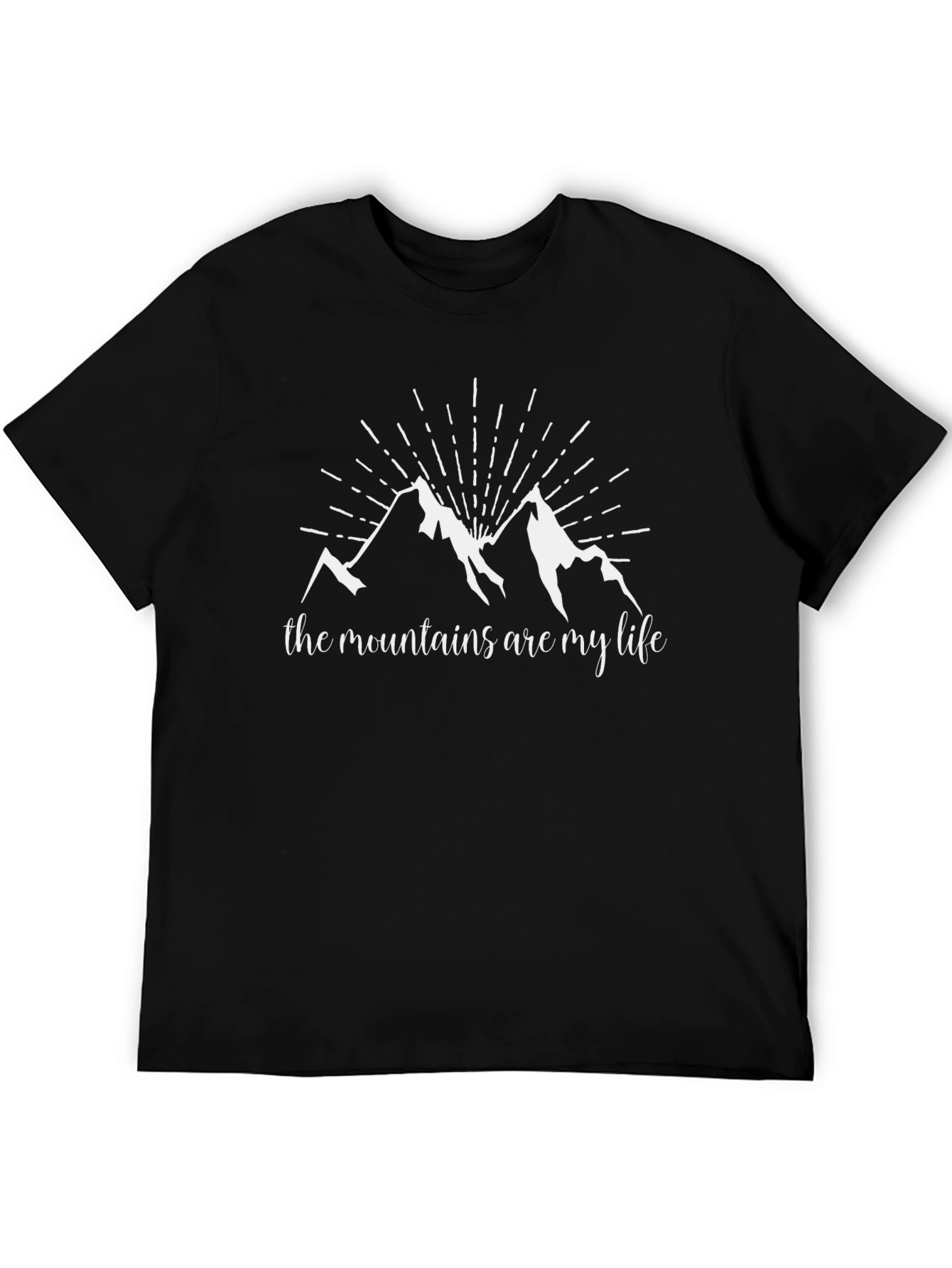Mountains Are My Life Graphic Tee