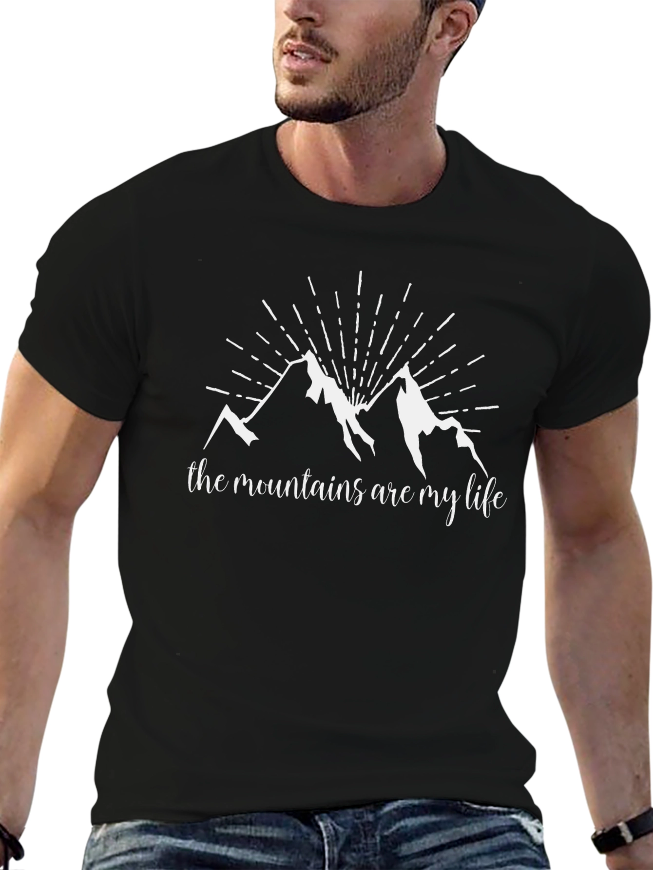Mountains Are My Life Graphic Tee