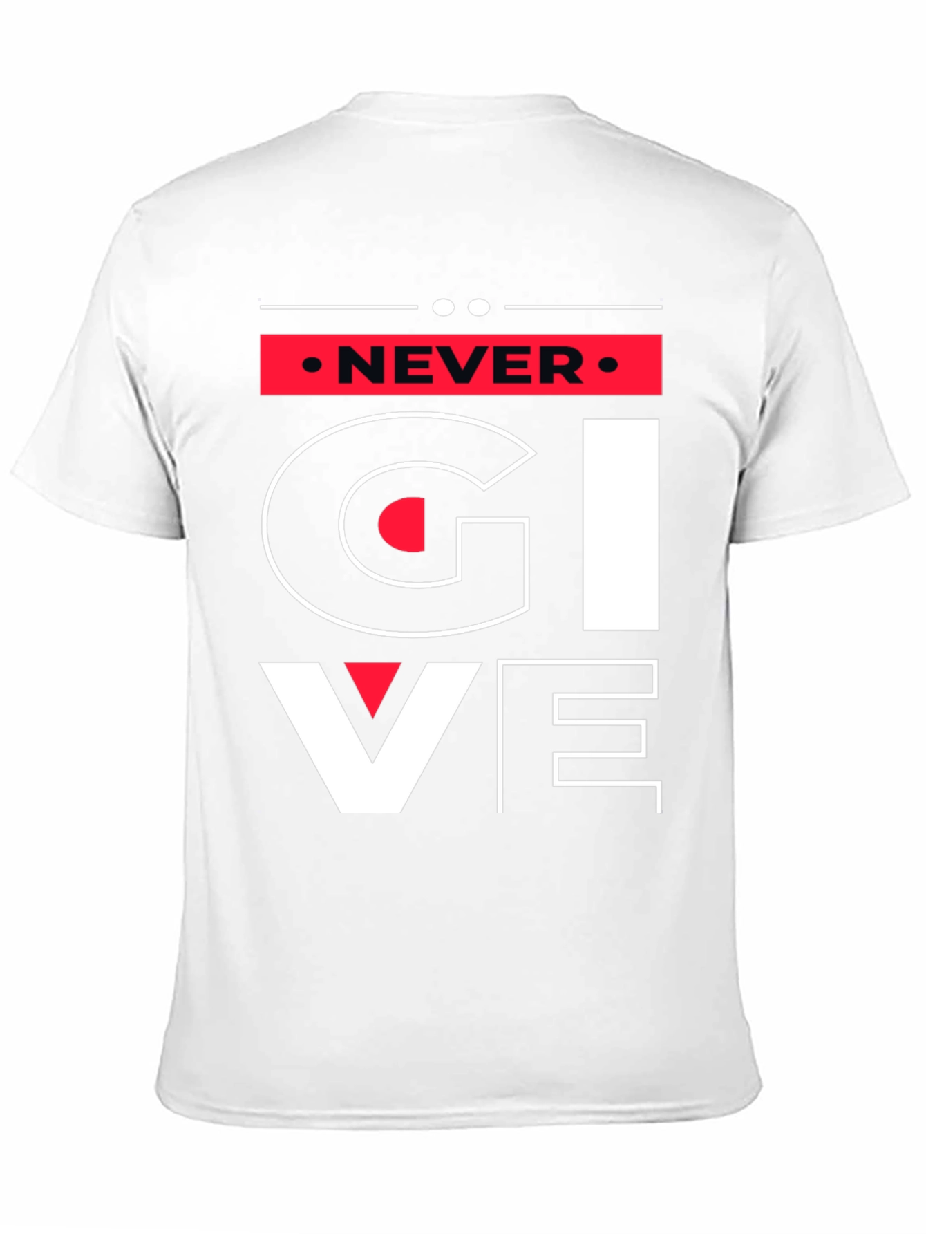 Never Give Up Graphic Tee