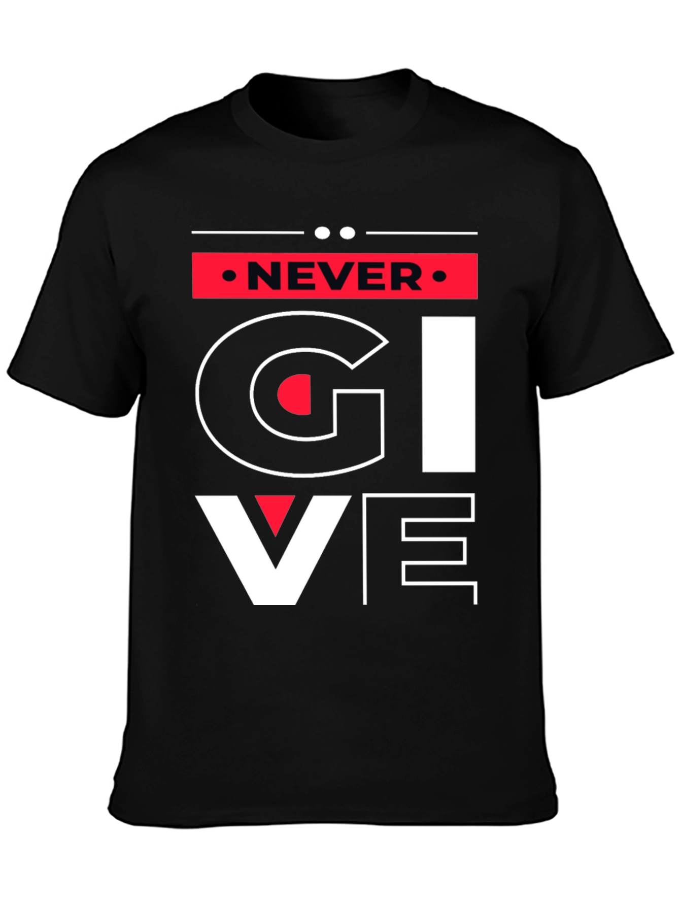 Never Give Up Graphic Tee