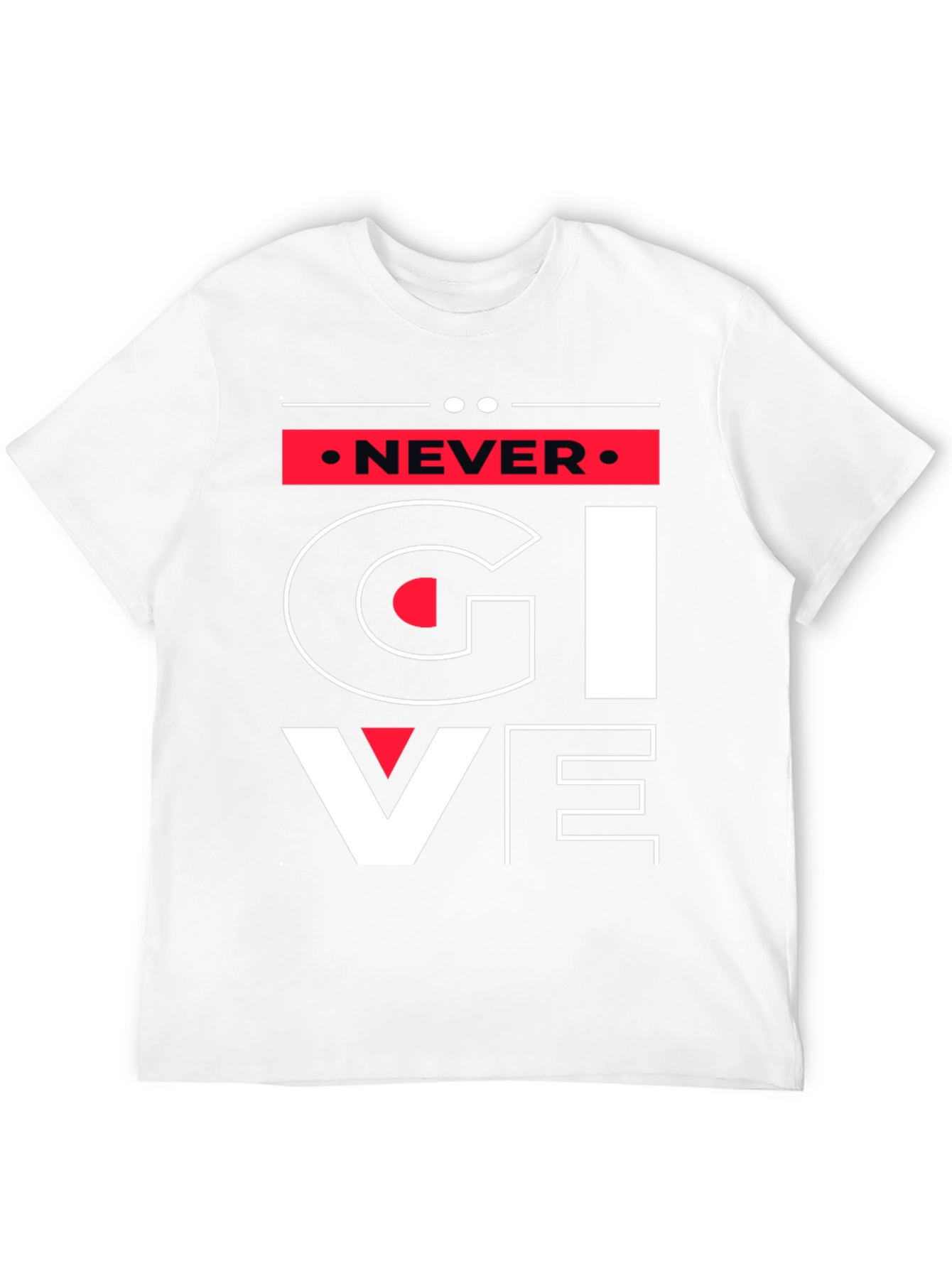 Never Give Up Graphic Tee