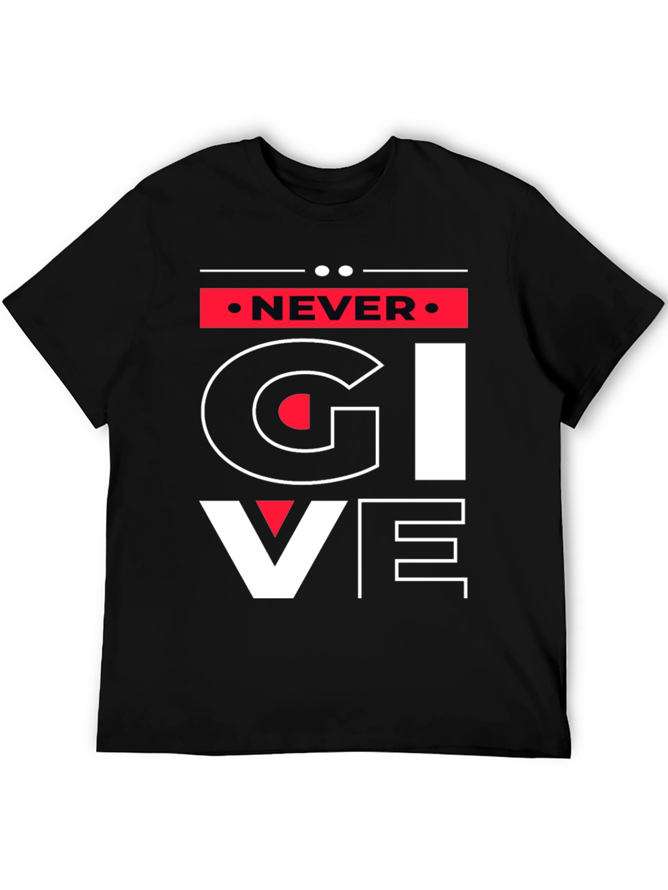 Never Give Up Graphic Tee