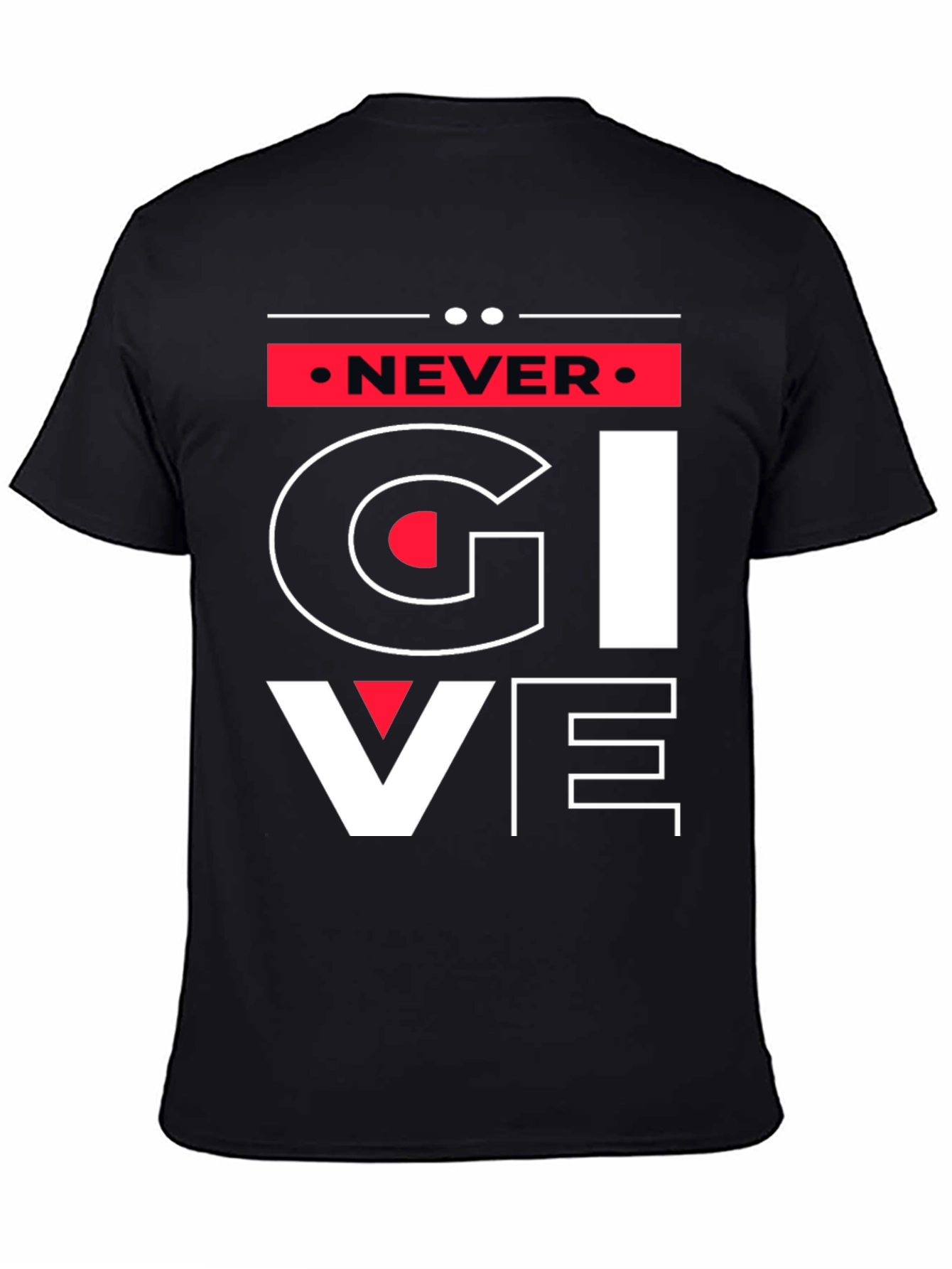 Never Give Up Graphic Tee